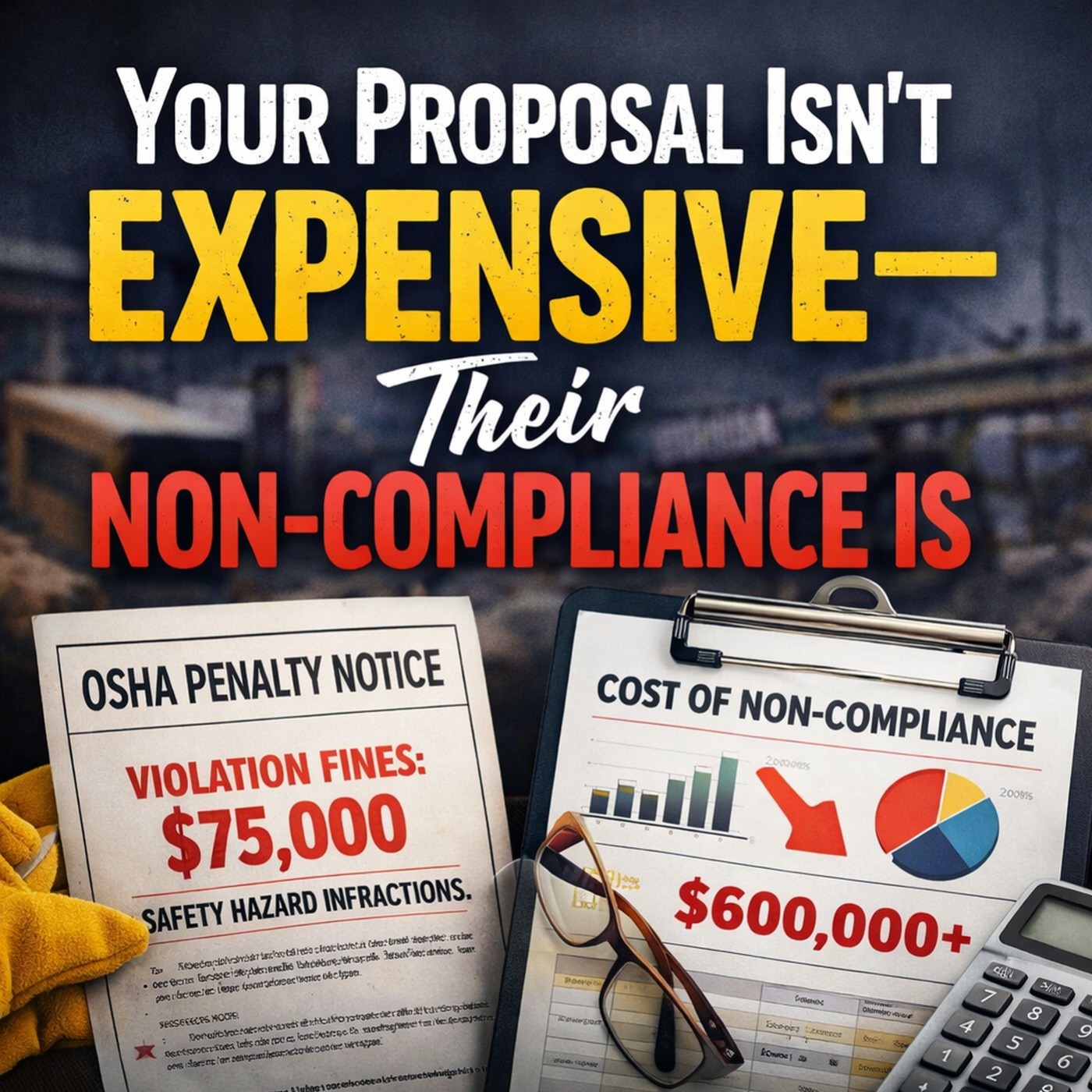 Your Proposal Isn’t Expensive—Their Non-Compliance Is