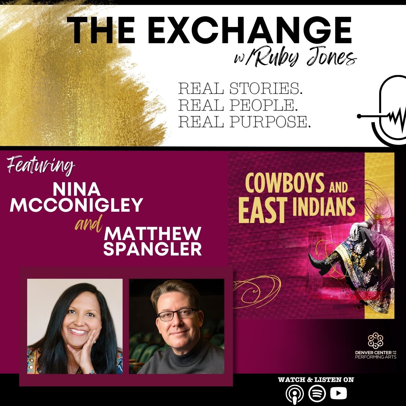 "Cowboys and East Indians" Premieres in Denver | A Discussion with Playwrights Nina McConigley & Matthew Spangler episode artwork