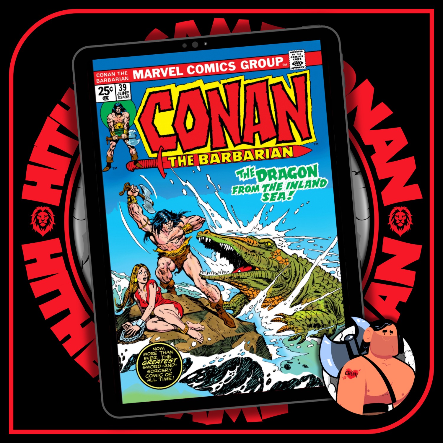 Conan the Barbarian #39 (1974) | Hither Came Conan (61) episode artwork