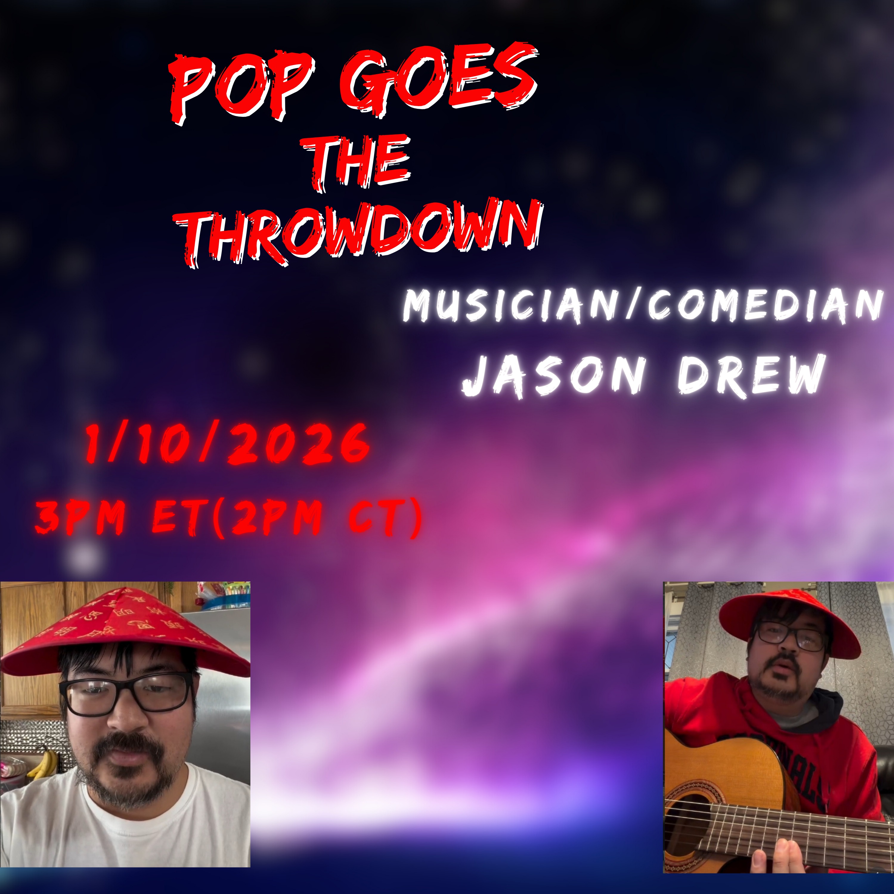Pop Goes The Throwdown: 01/10/2026: Jason Drew episode artwork
