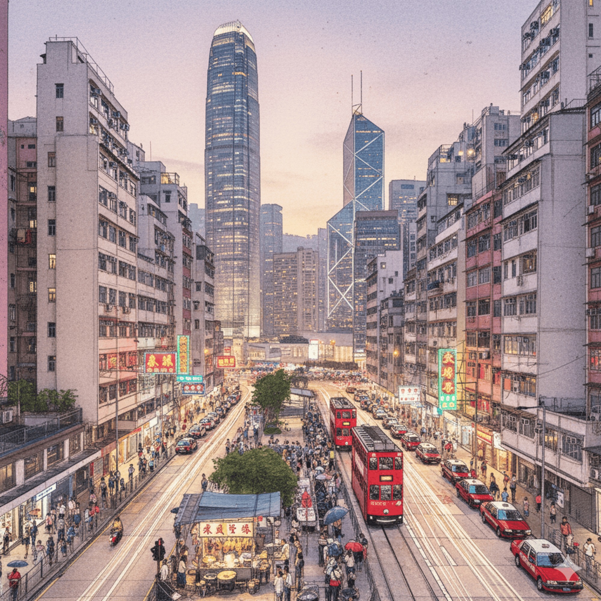 (ENG) explores the complex evolution of Wan Chai, in Hong Kong episode artwork