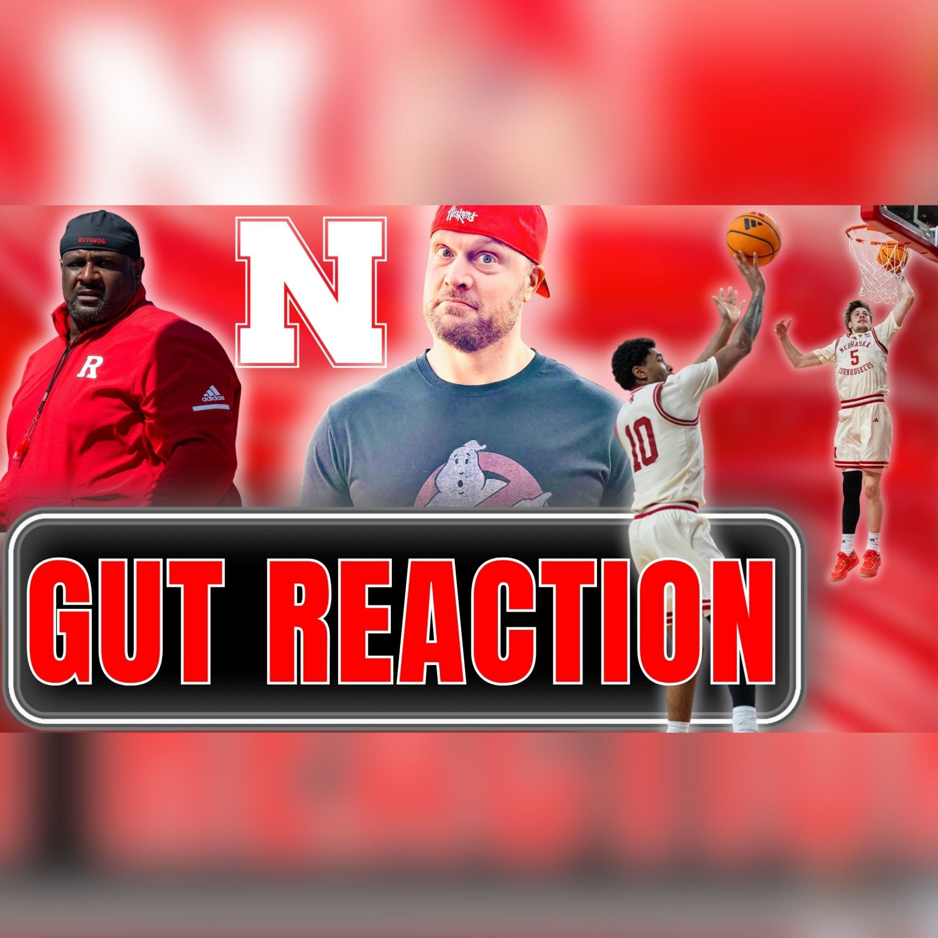 HUSKERS New D-LINE Coach & Basketball's Top 5?! episode artwork
