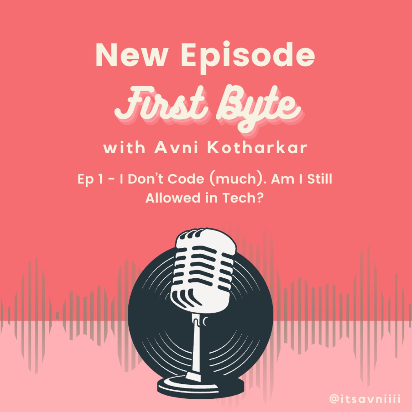 Episode 1: I Don't Code (much). Am I Still Allowed in Tech? episode artwork