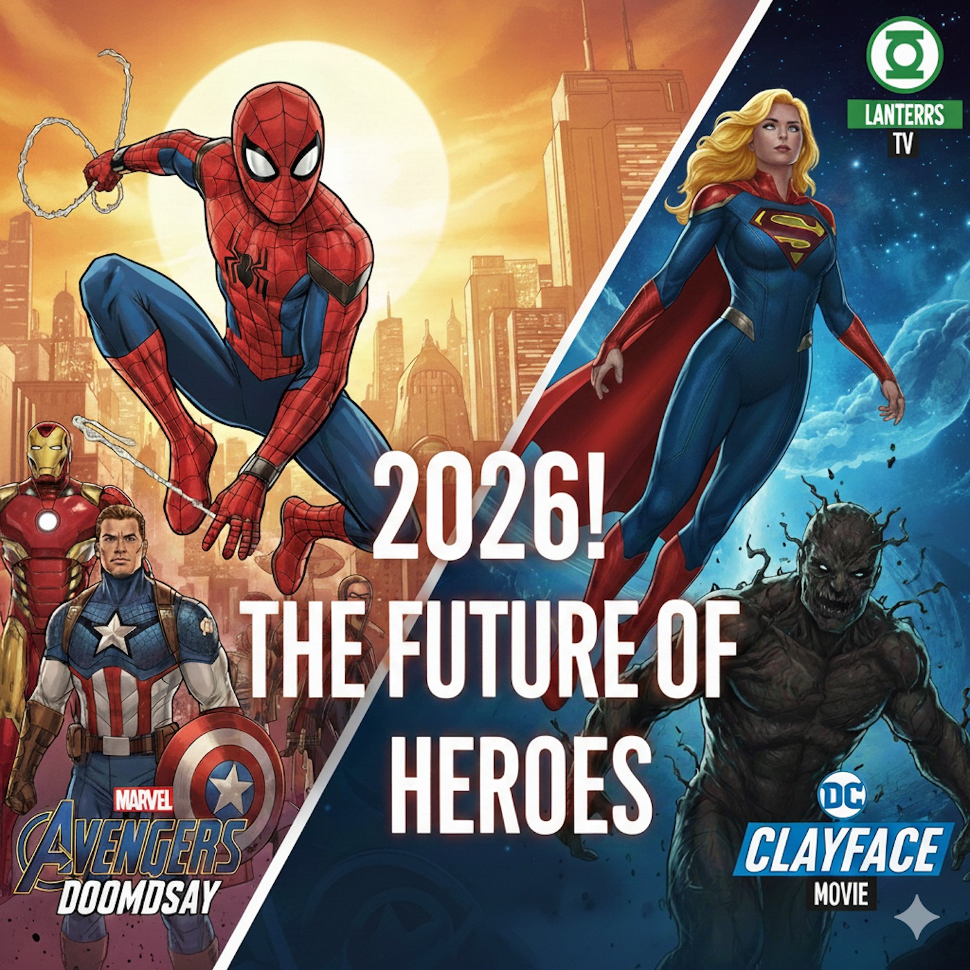 The Future of Marvel & DC in 2026 | Movies & TV Shows We Can’t Wait For episode artwork