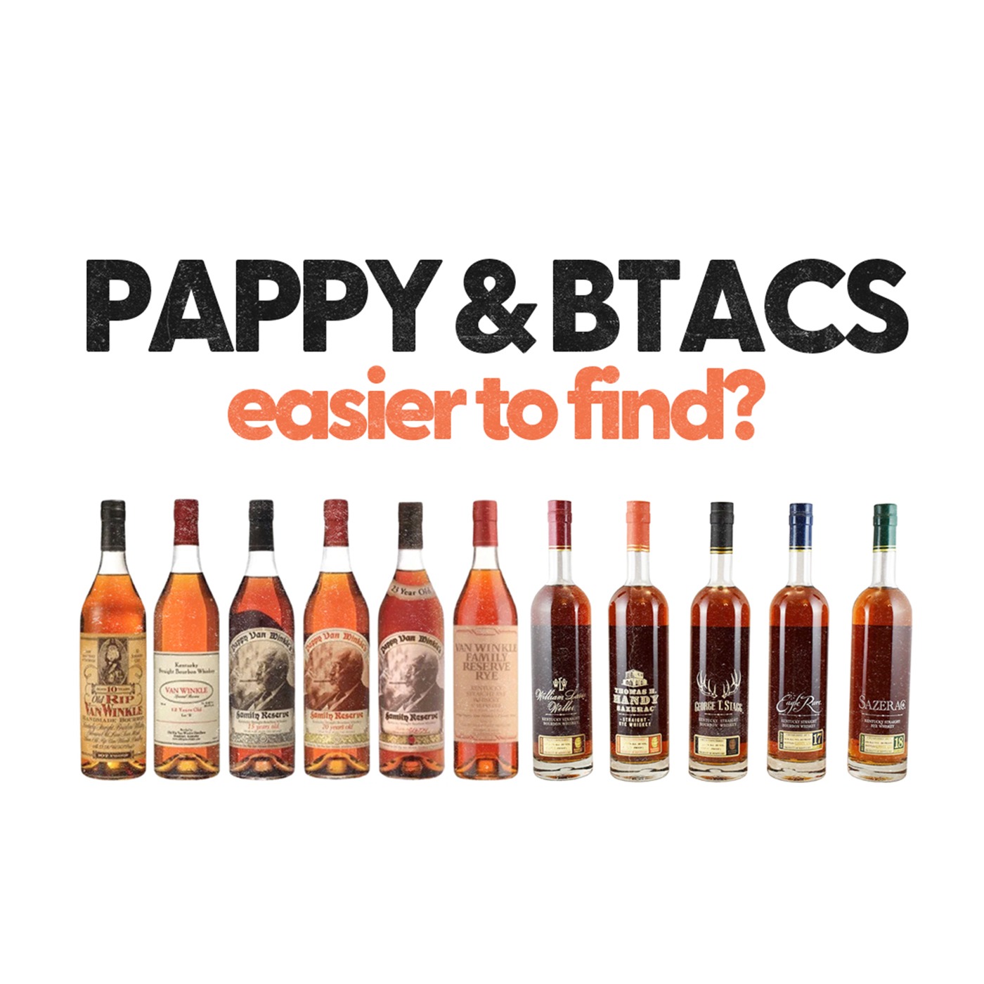 Pappy and BTAC's Easier to Find Now?