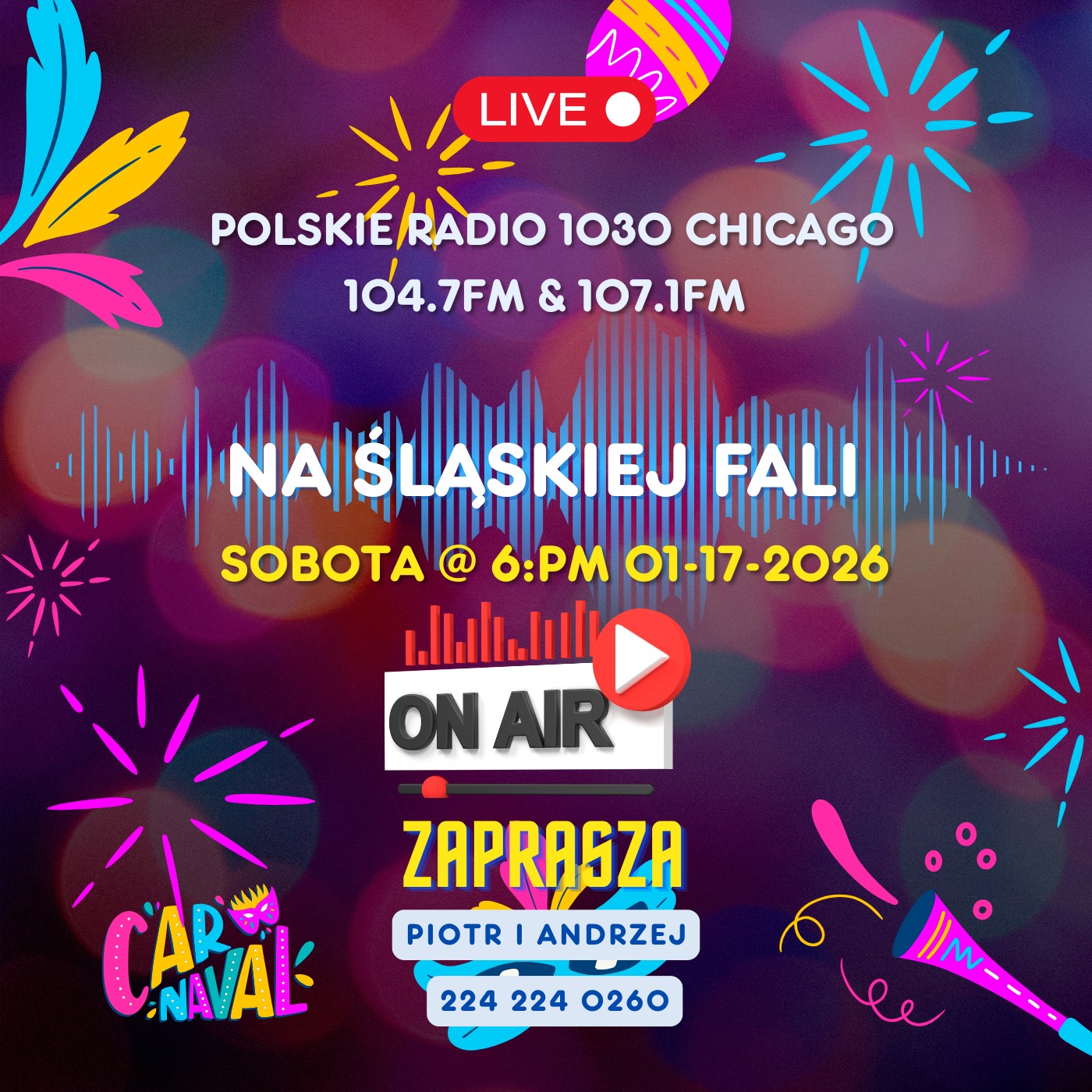 🎙 Zapraszamy na dzisiejszą audycję Na Śląskiej Fali! 1-17-2026 episode artwork