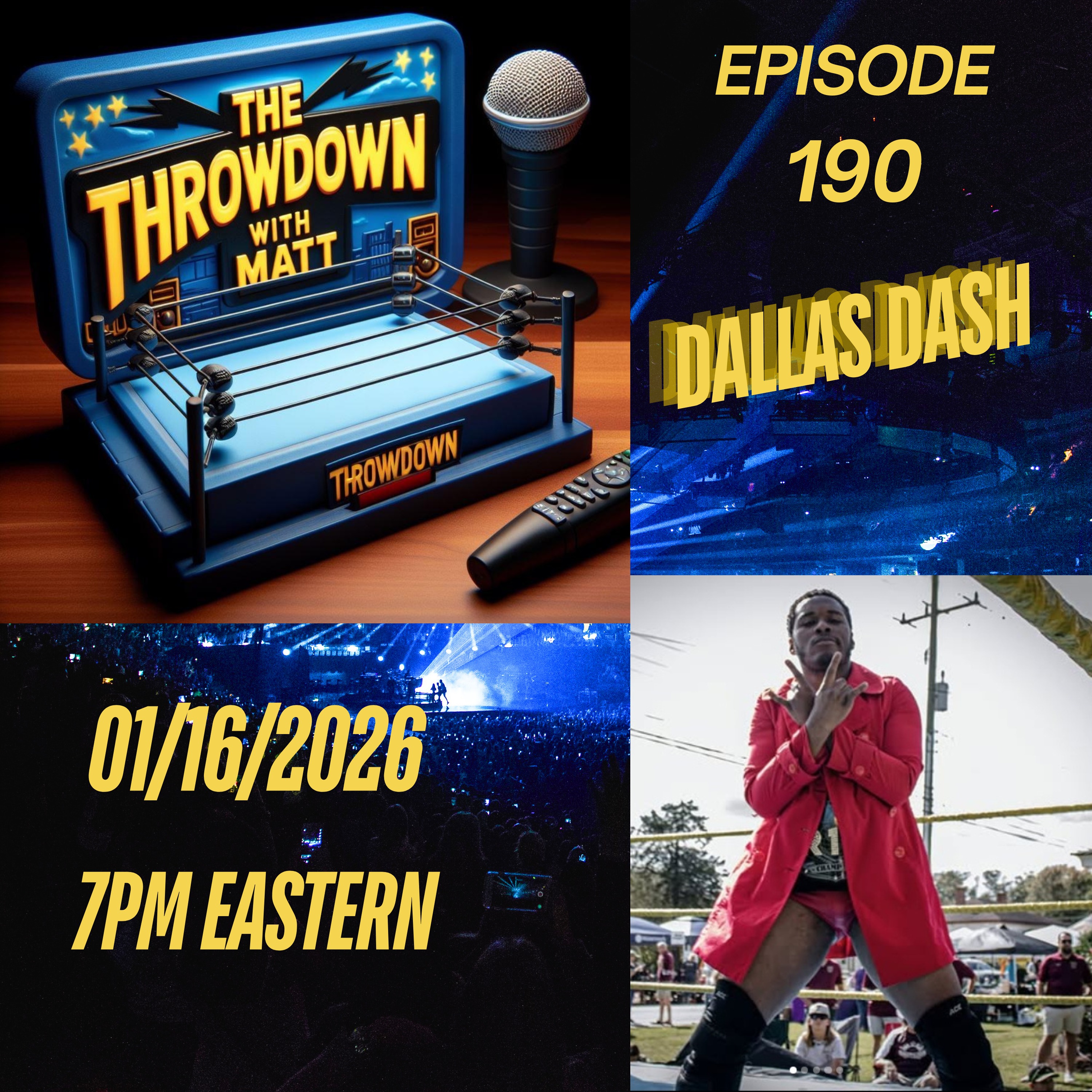 The Throwdown Episode 190: Dallas Dash episode artwork