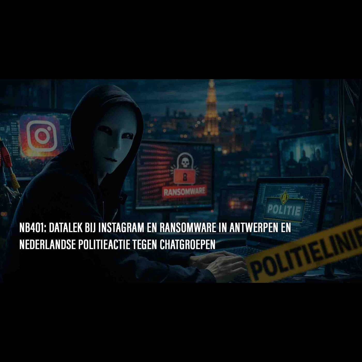 DE DISCUSSIE: NB401: Datalek bij Instagram en ransomware in Antwerpen en Nederlandse politieactie tegen chatgroepen episode artwork