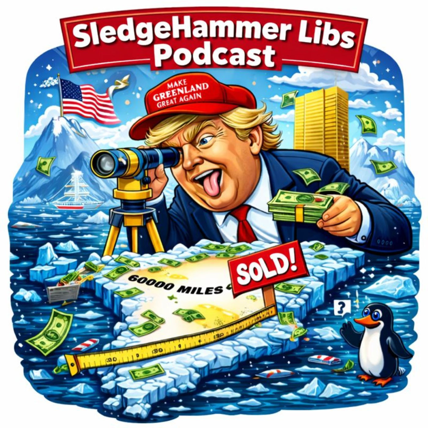 January 17 Trump insists on "owning" Greenland? Banning Institutional house purchase, good idea episode artwork