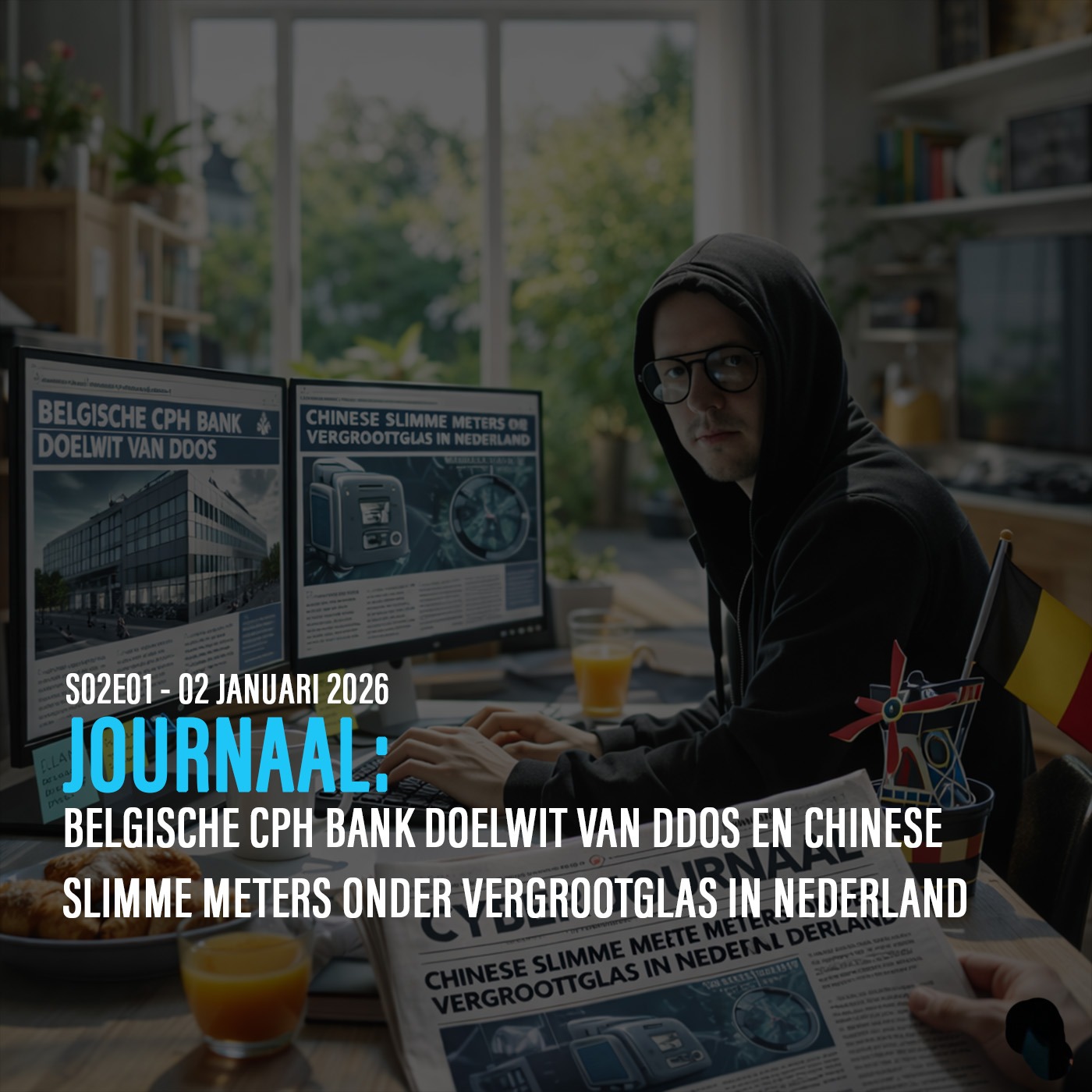Belgische CPH Bank doelwit van DDoS en Chinese slimme meters onder vergrootglas in Nederland episode artwork