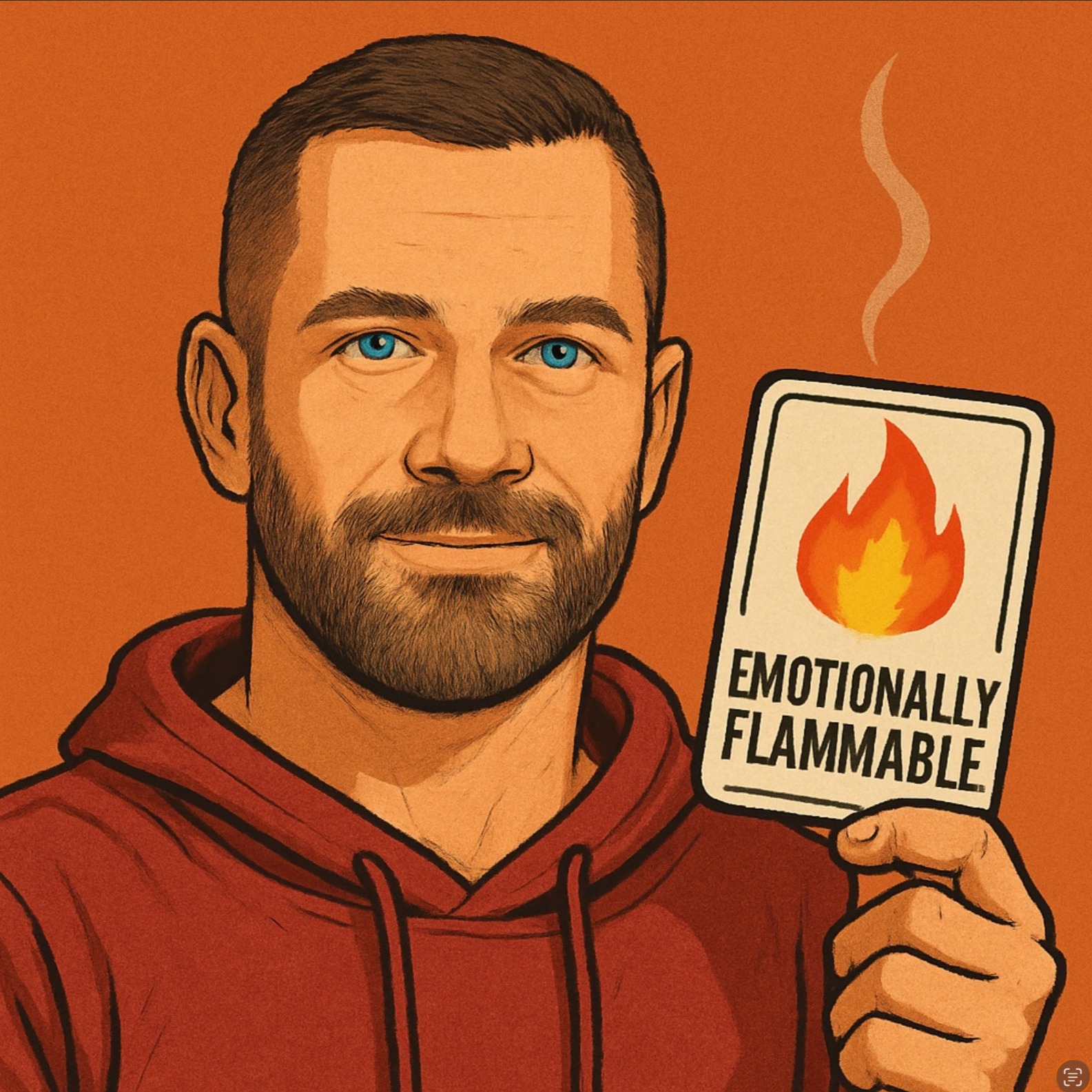 EMOTIONALLY FLAMMABLE podcast artwork