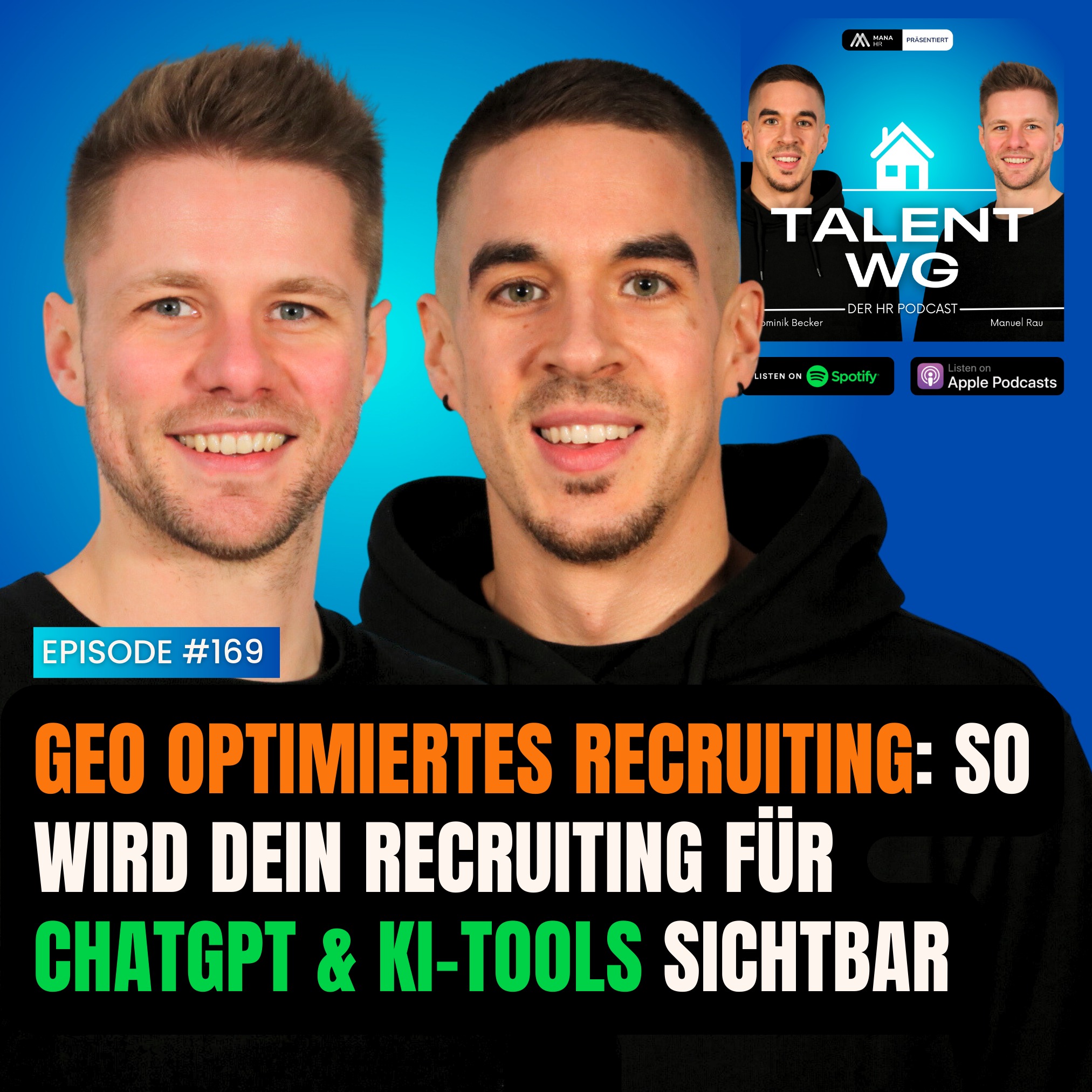 E169 - GEO optimiertes Recruiting - So wird dein Recruiting für ChatGPT &amp; KI-Tools sichtbar