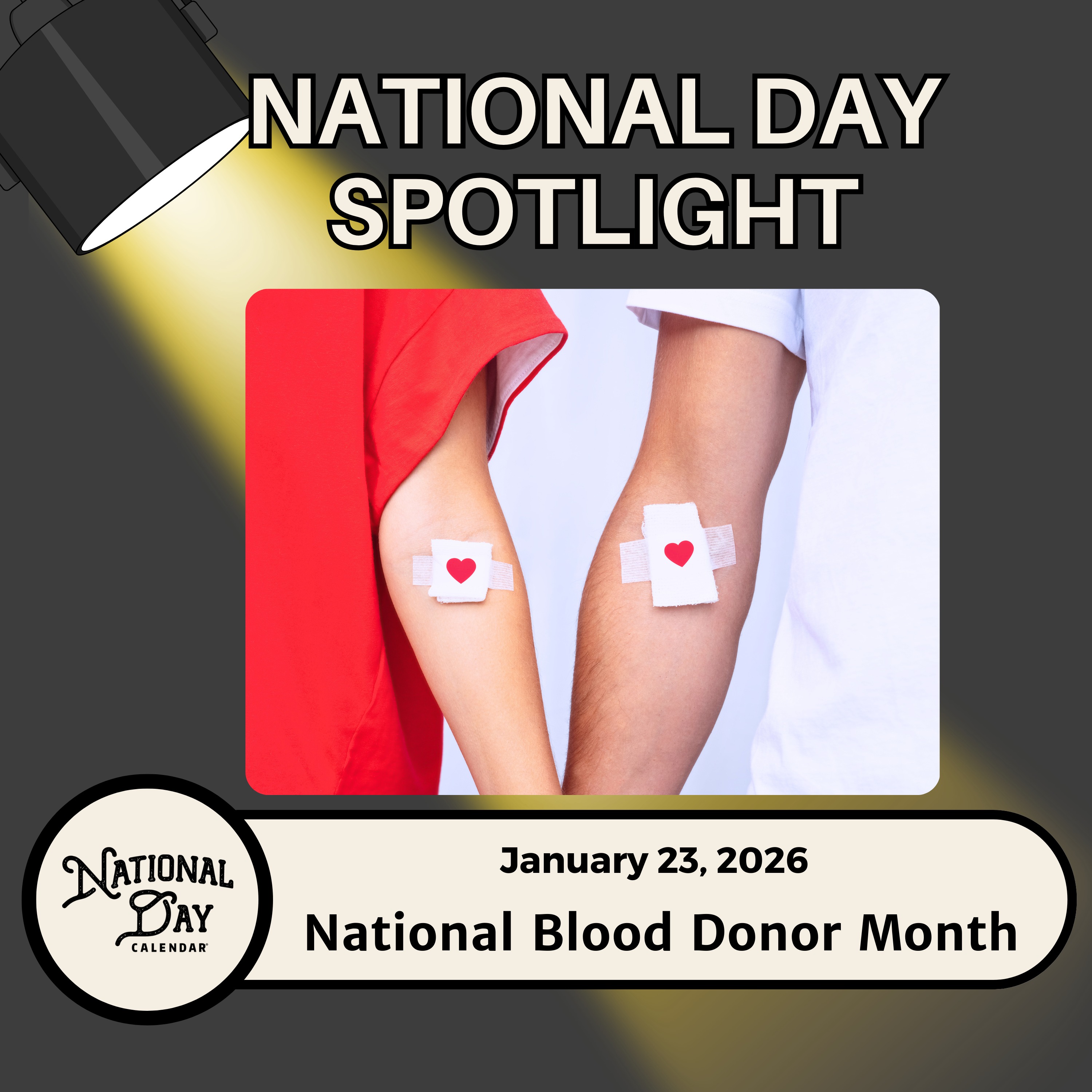 National Blood Donor Month