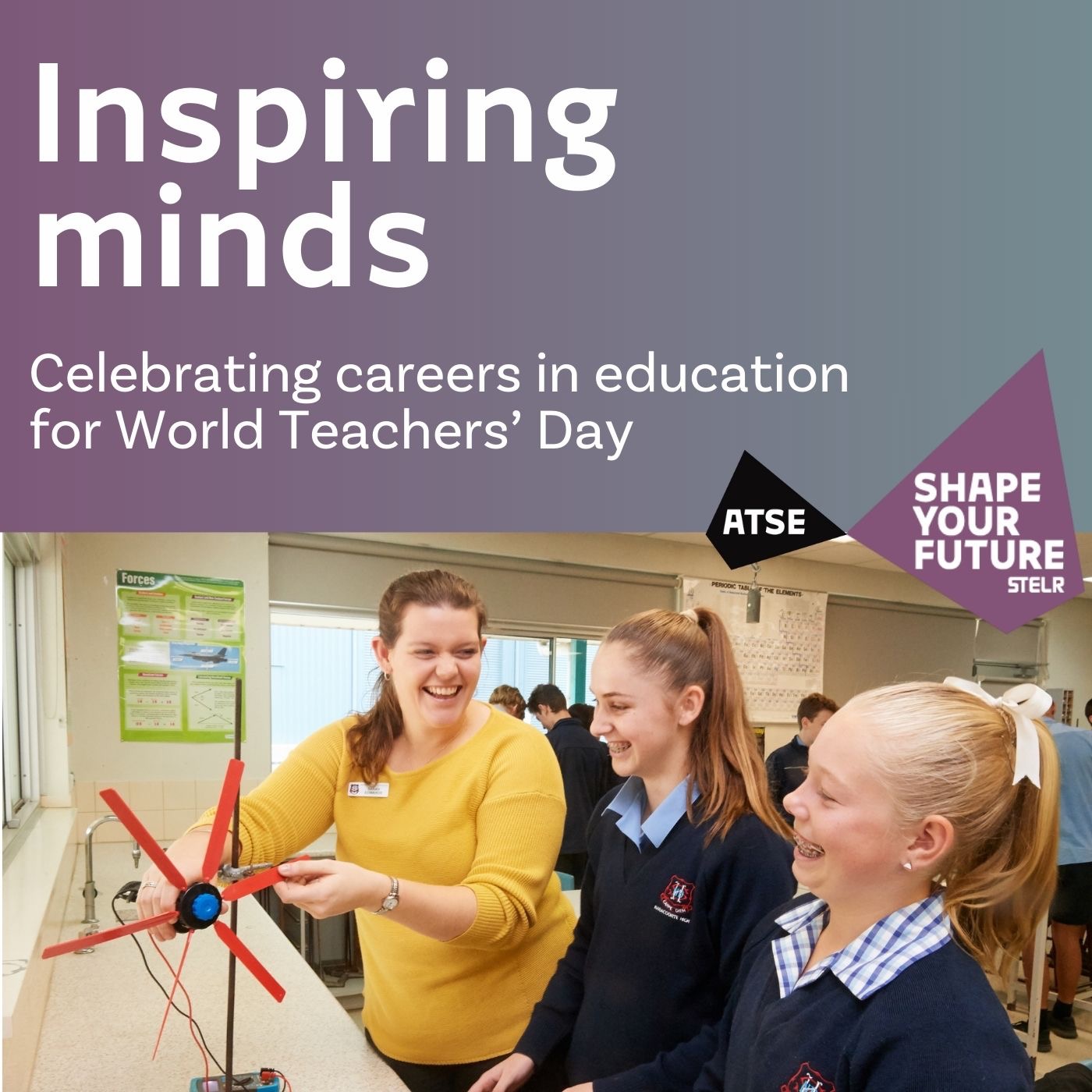 Inspiring minds – Celebrating careers in education for World Teachers’ Day episode artwork