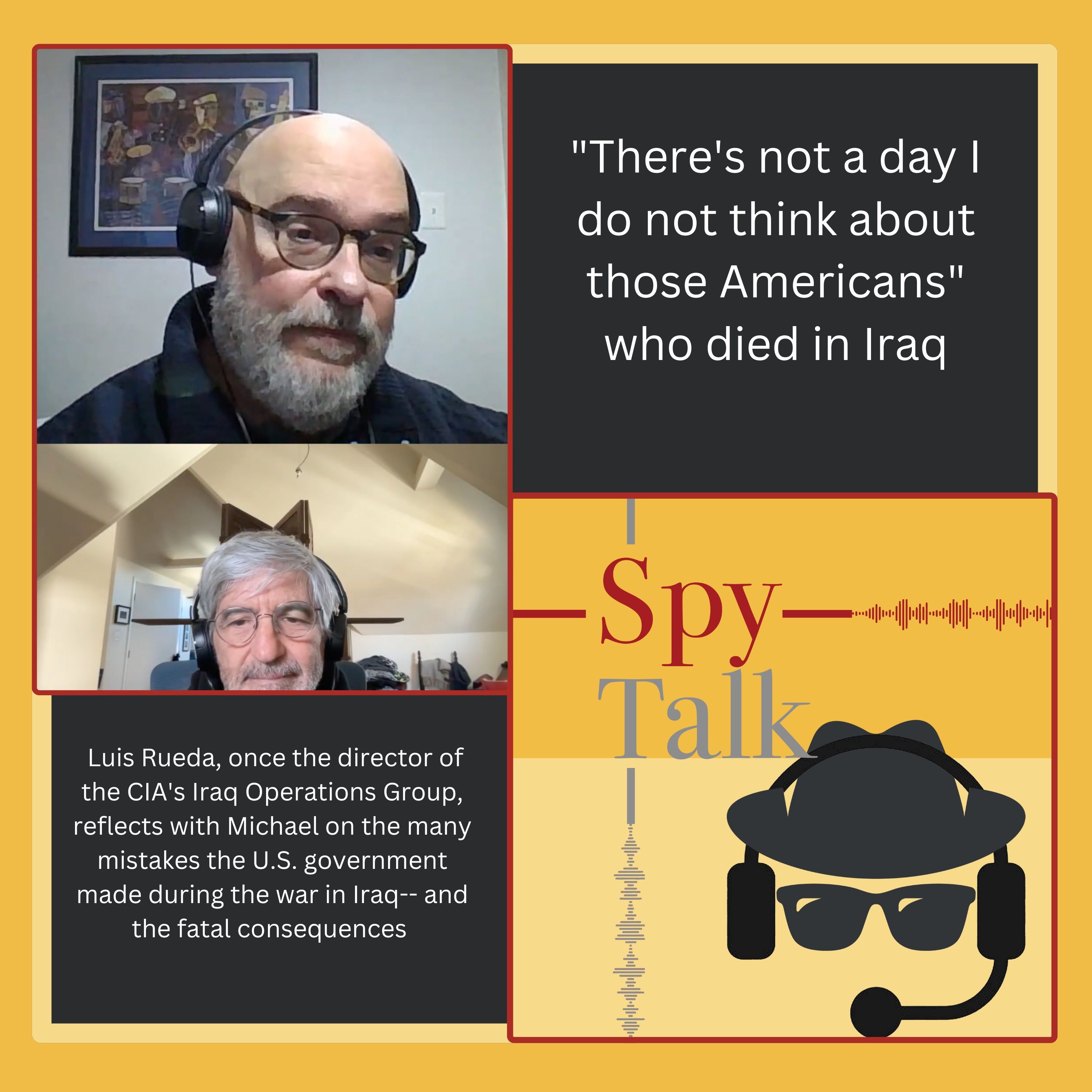 "There's not a day I do not think about those Americans" who died in Iraq