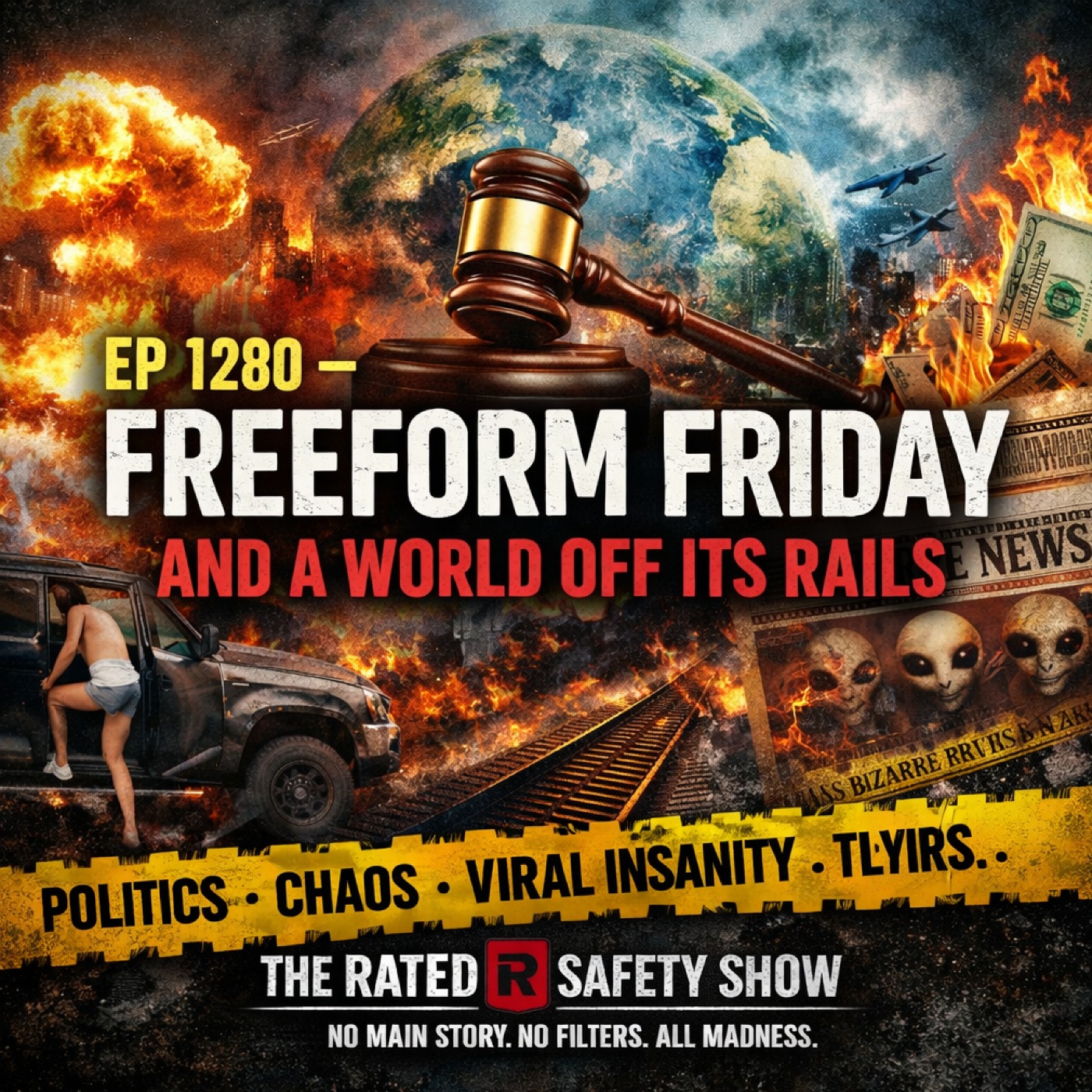 EP 1280 – Freeform Friday and a World Off Its Rails