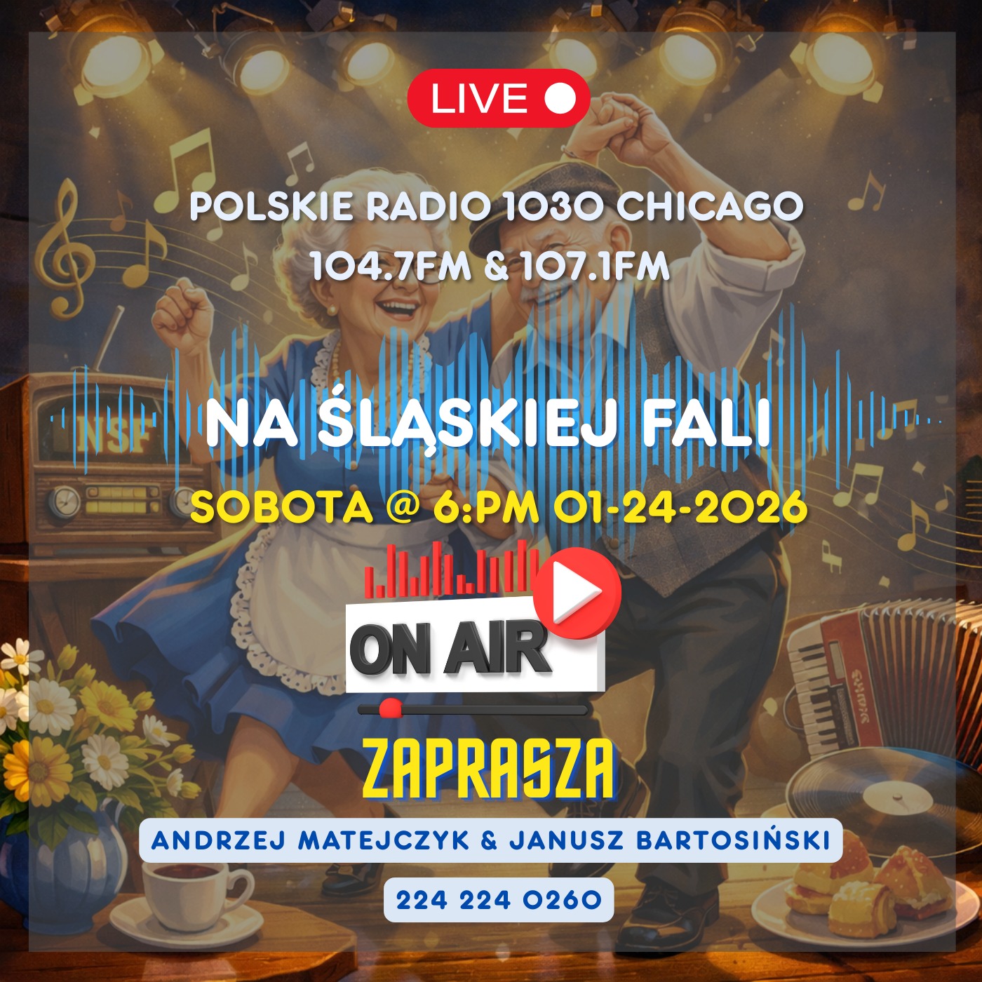 📻 Zaproszenie do wysłuchania audycji: Na Śląskiej Fali episode artwork