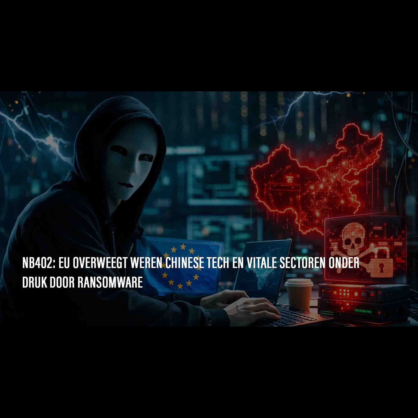 DE DISCUSSIE: NB402: EU overweegt weren Chinese tech en vitale sectoren onder druk door ransomware episode artwork