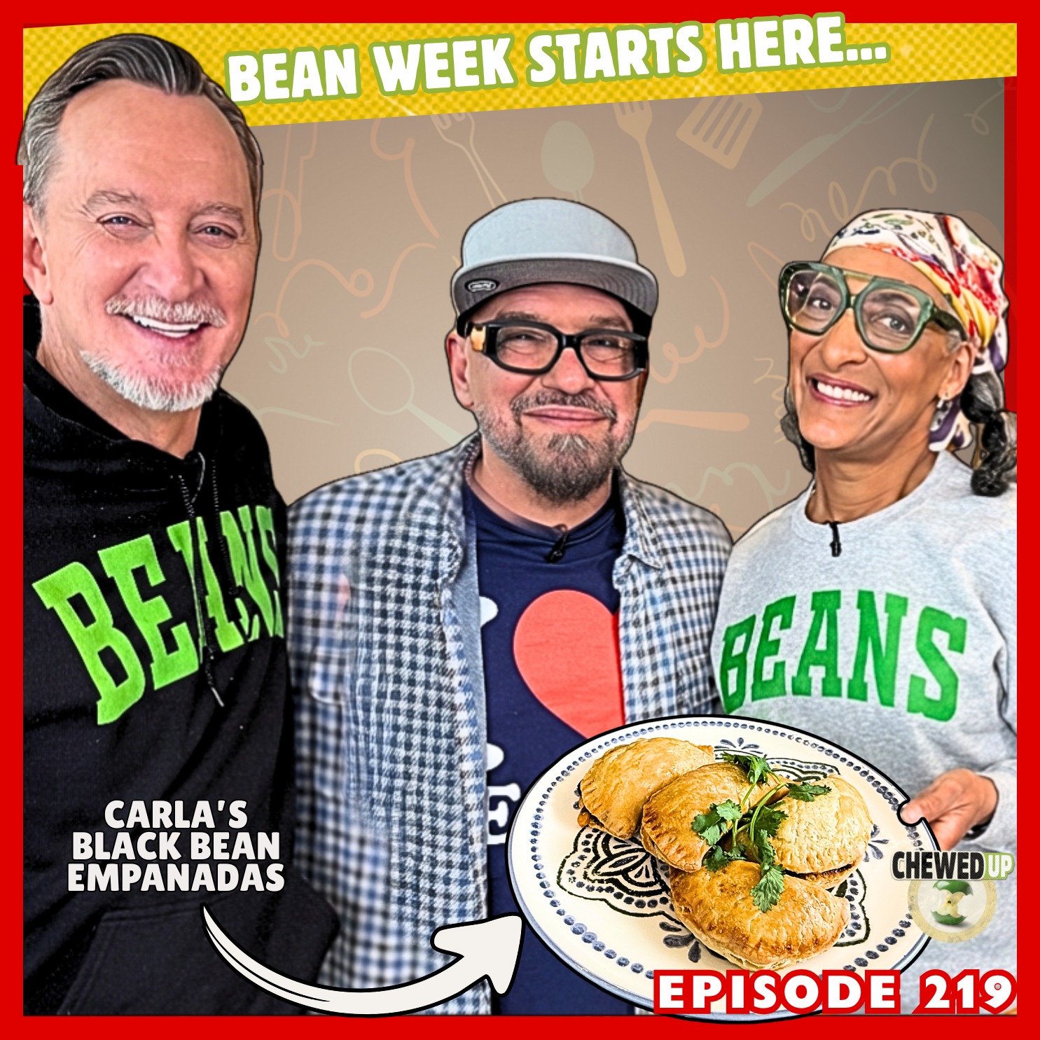 BEAN WEEK Starts Here | Carla Hall Makes Black Bean Empanadas
