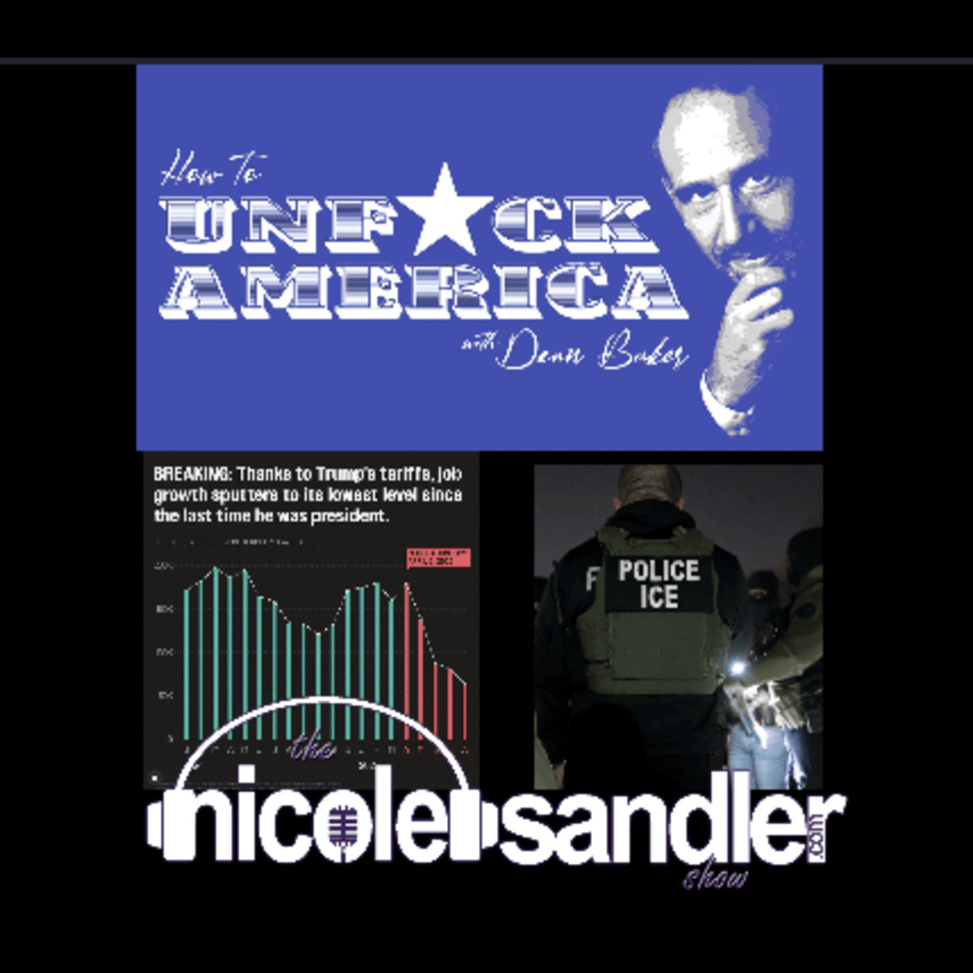 ICE Melting (We Hope), Dean Baker on Our Economic Future