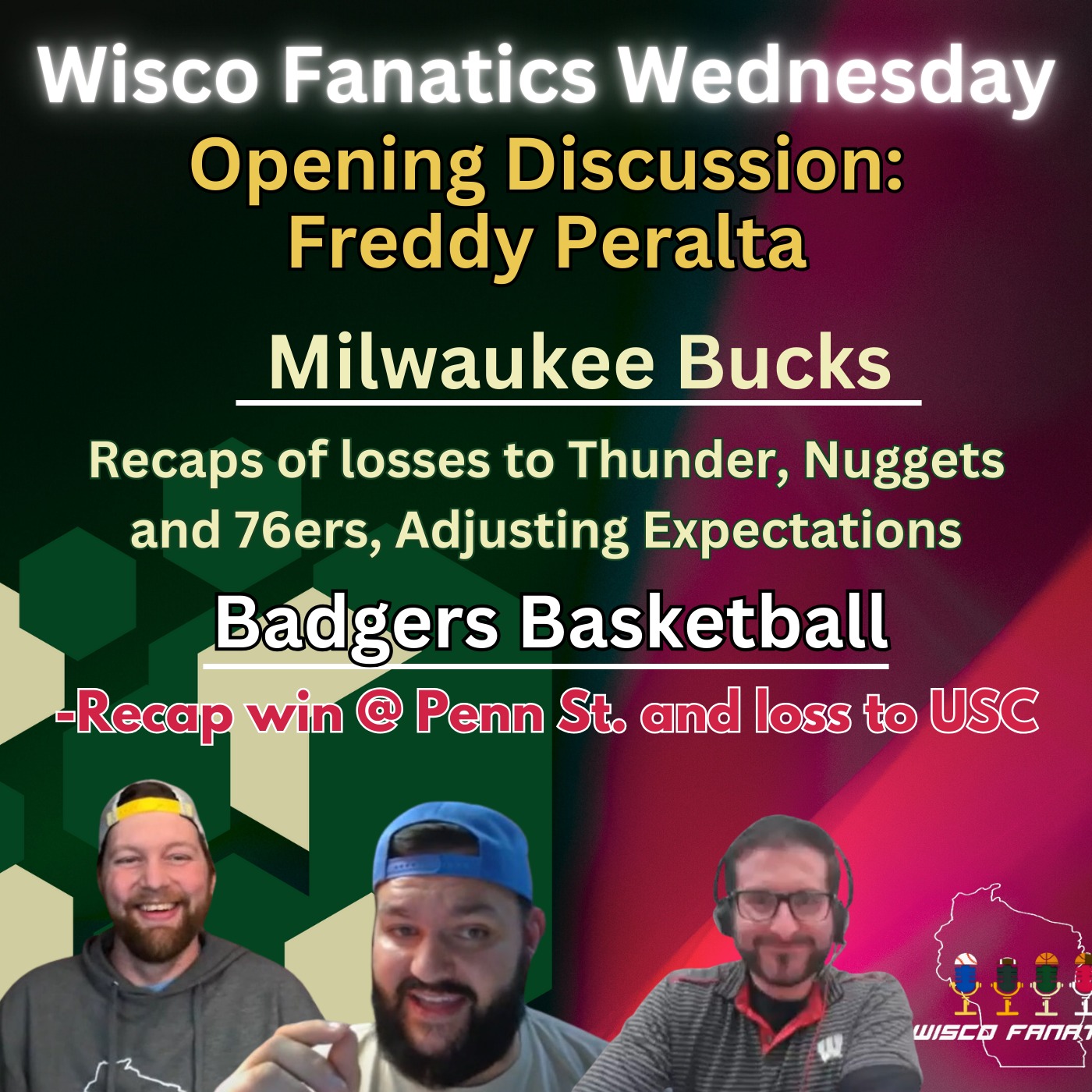 Wisco Fanatics - An optimistic and realistic Wisconsin Sports Podcast
