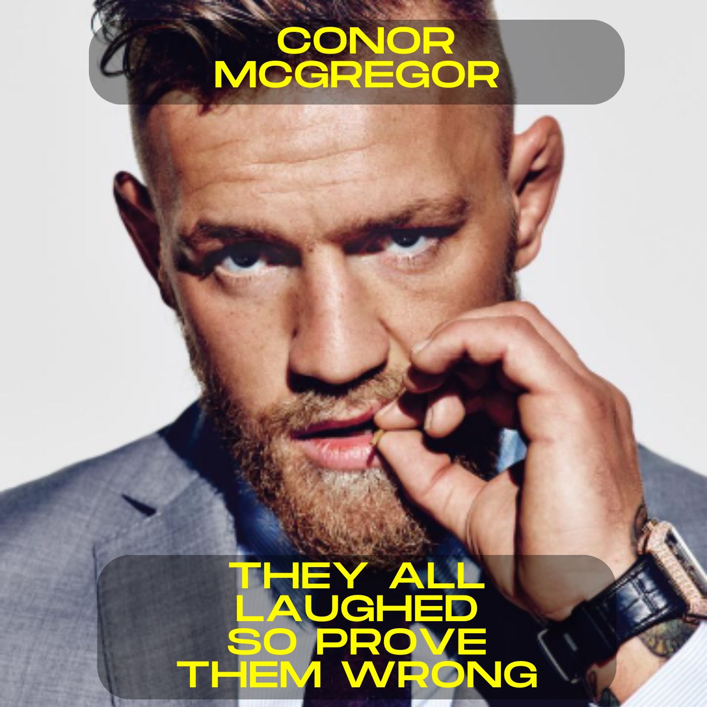 Conor McGregor - They all laughed, so prove them wrong motivational speech