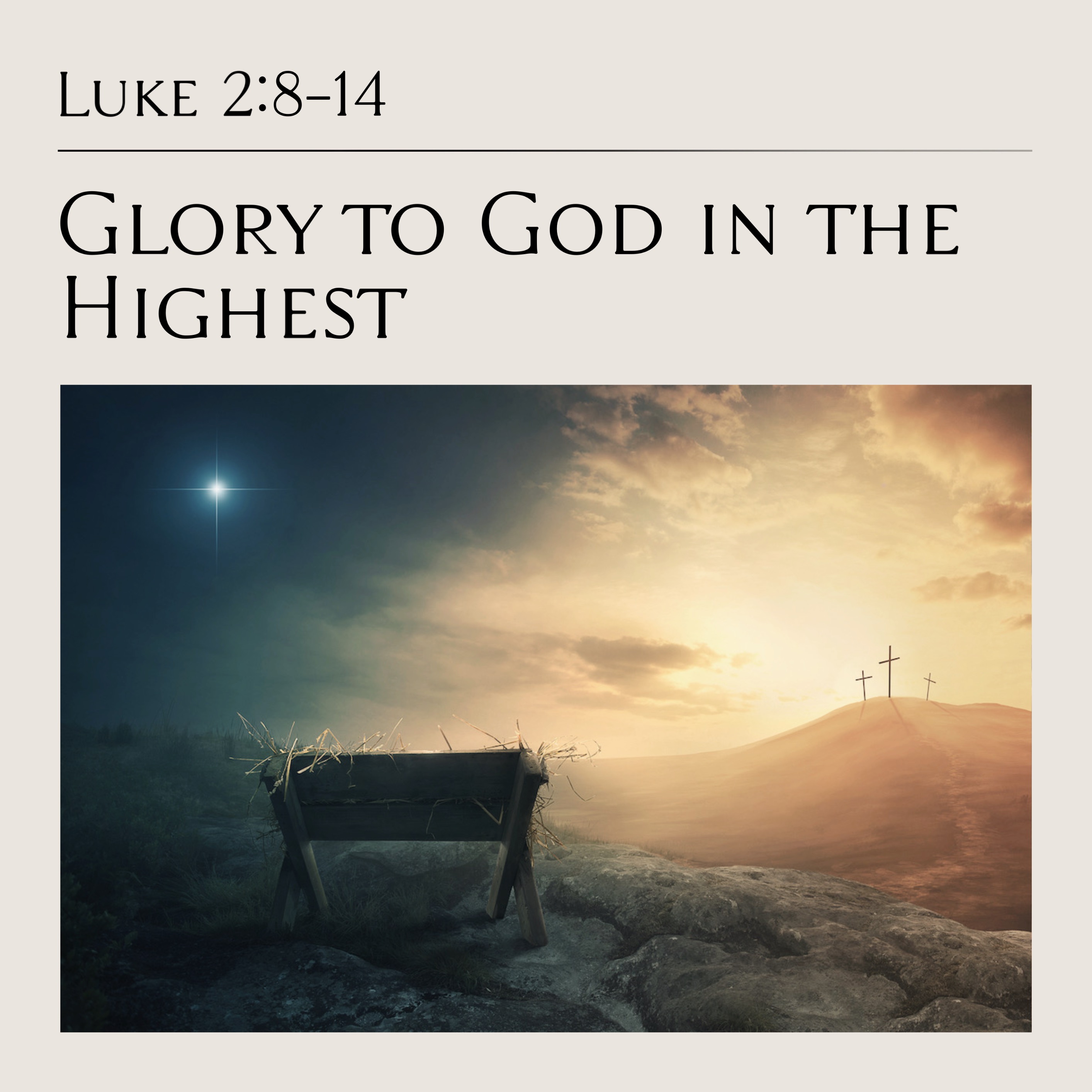 Luke 2:8-14 — Glory to God in the Highest episode artwork