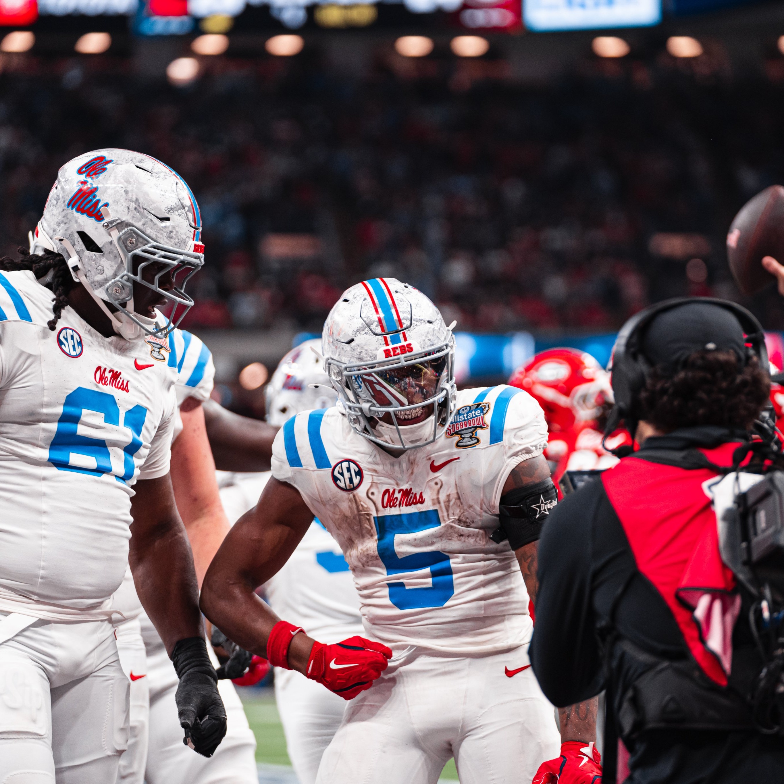 LIVE with stories from NOLA and ahead of Ole Miss' Fiesta trip