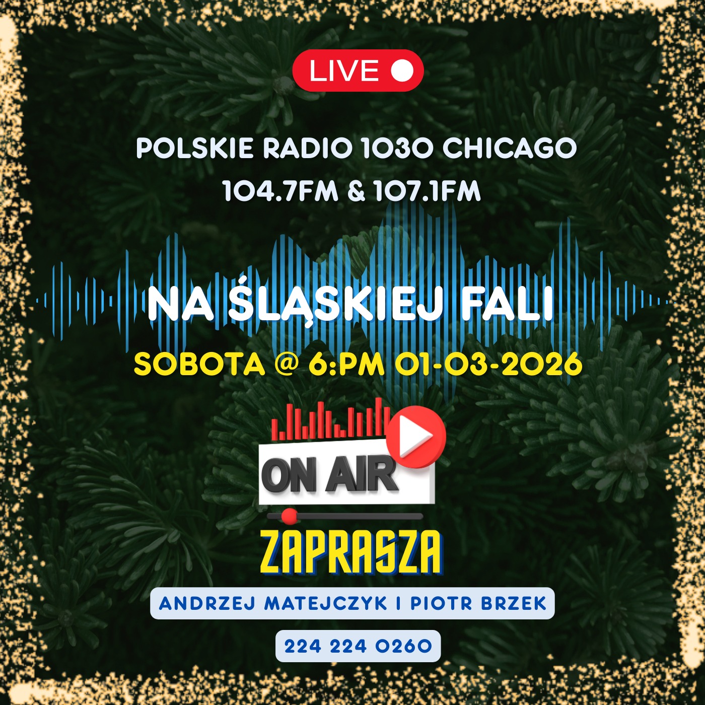 🎉 Zaproszenie na pierwszą audycję w 2026 roku! 🎉 episode artwork