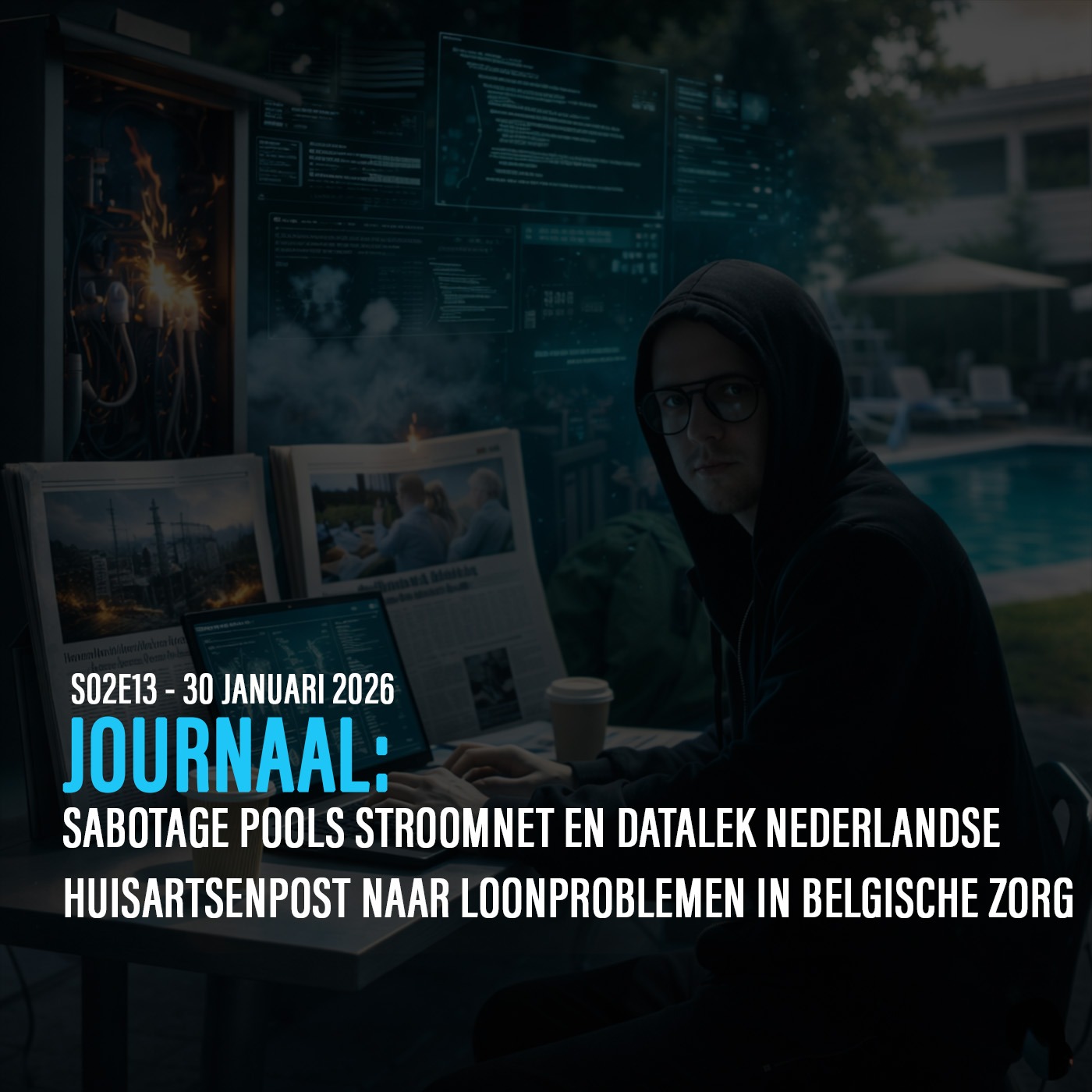DE ANALYSE: Sabotage Pools stroomnet en datalek Nederlandse huisartsenpost naast loonproblemen in Belgische zorg episode artwork