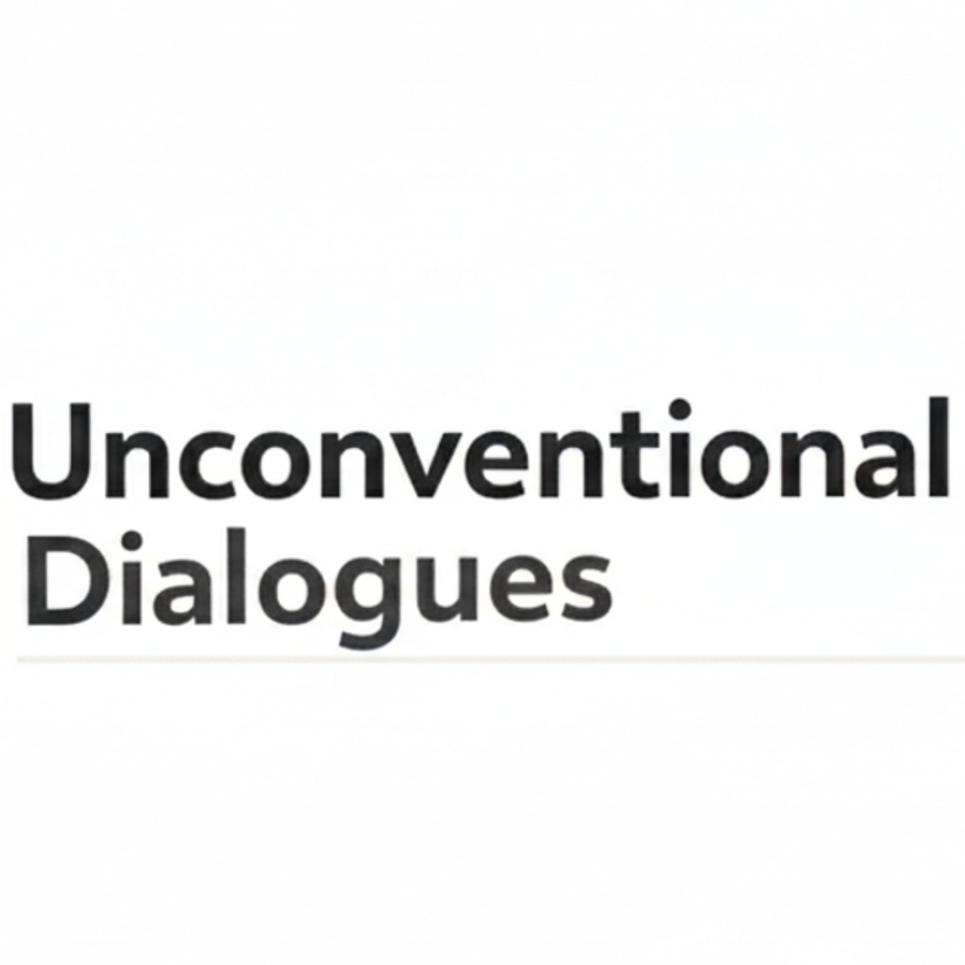Introducing Unconventional Dialogues cover art