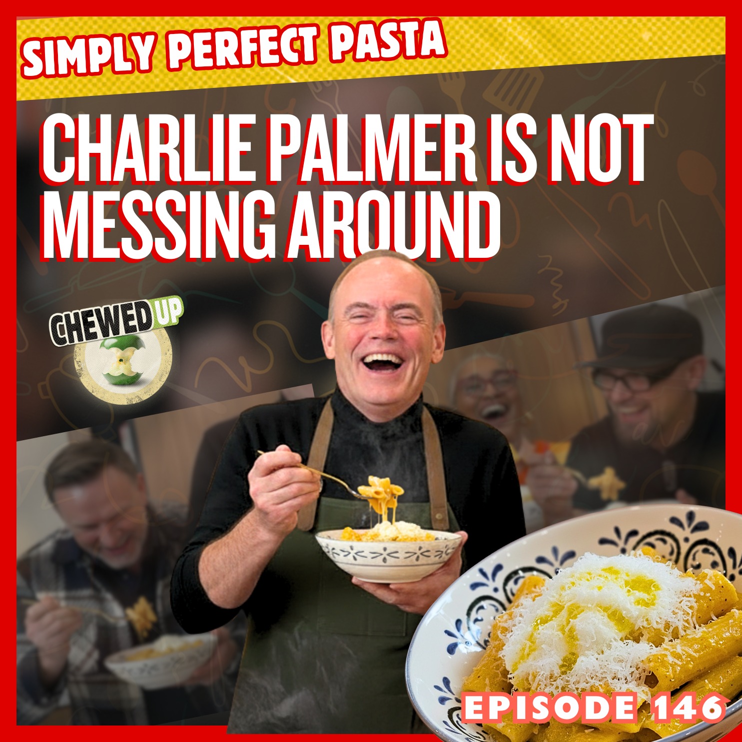 Chef Charlie Palmer is Not Messing Around | Paccheri with Koginut Squash Purée & Stracciatella