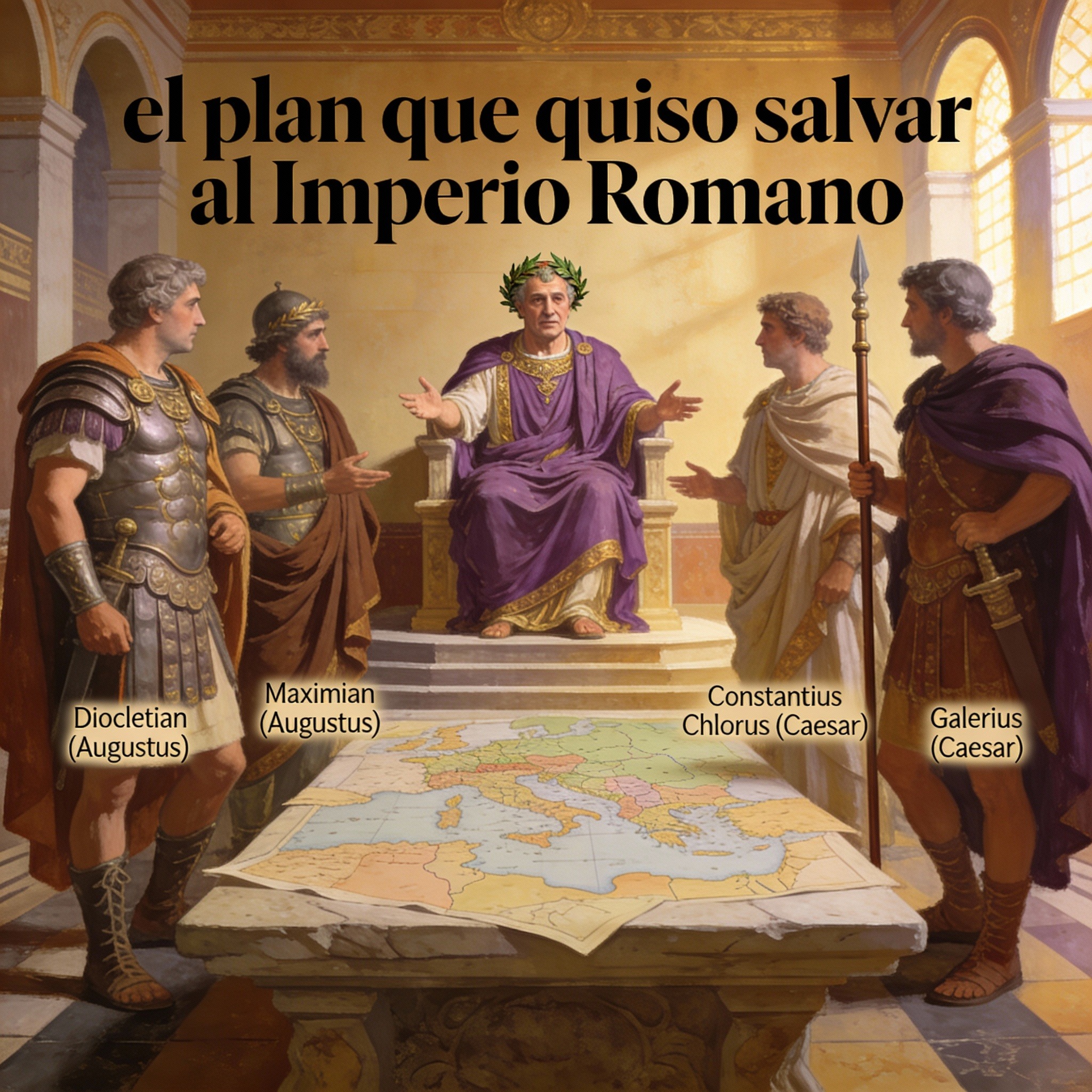 Diocleciano y la Tetrarquía: el plan que quiso salvar al Imperio Romano episode artwork