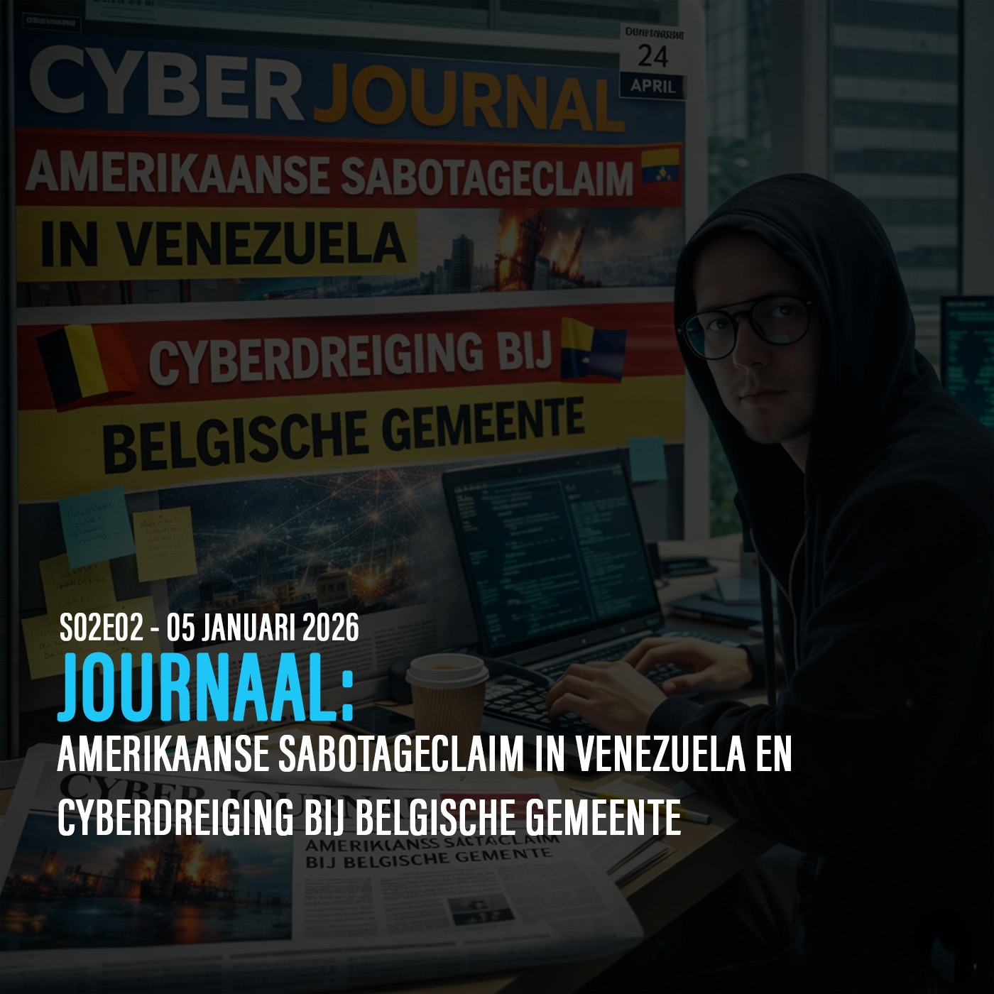 DE ANALYSE: Amerikaanse sabotageclaim in Venezuela en cyberdreiging bij Belgische gemeente episode artwork