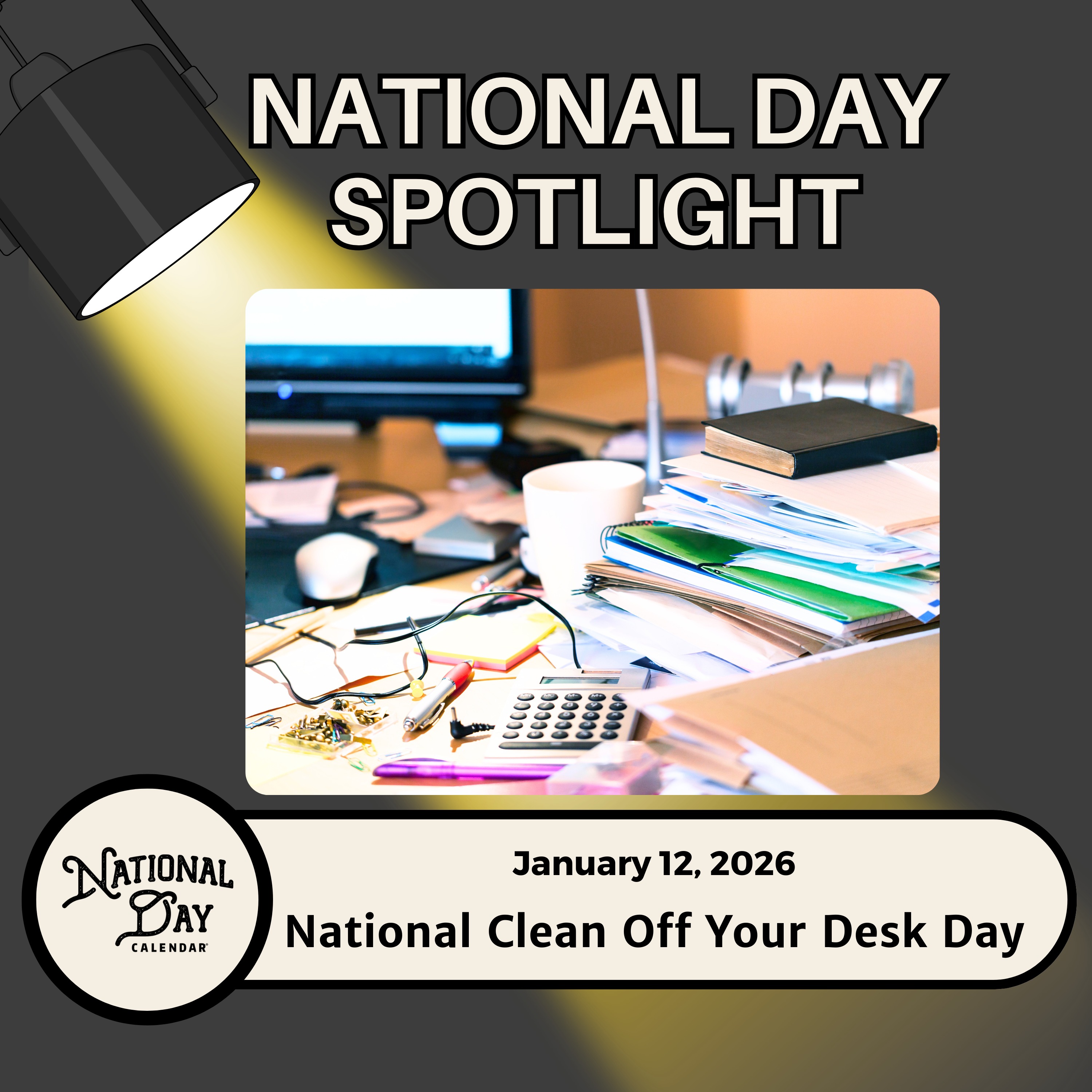 National Clean Off Your Desk Day