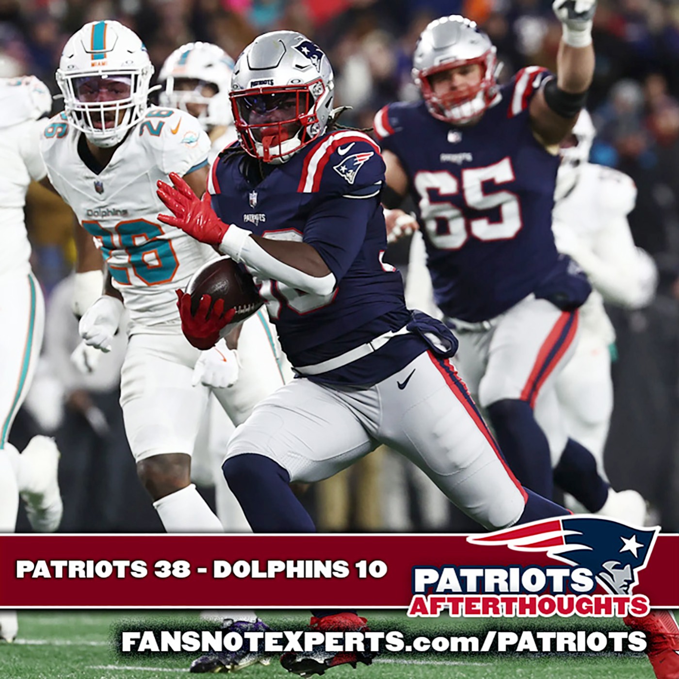 BRING ON THE POSTSEASON! Patriots 38 - Dolphins 10