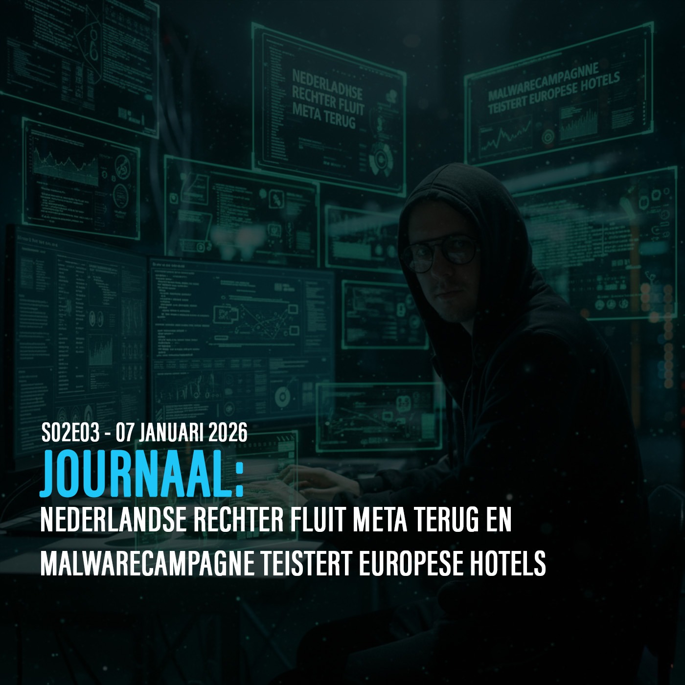 Nederlandse rechter fluit Meta terug en malwarecampagne teistert Europese hotels episode artwork