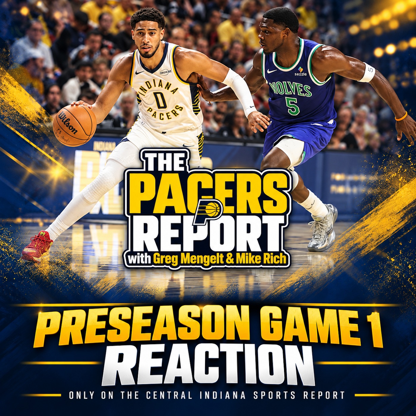Preseason Game 1 Reaction with Greg Mengelt & Mike Rich (The Pacers Report, 3.73) episode artwork