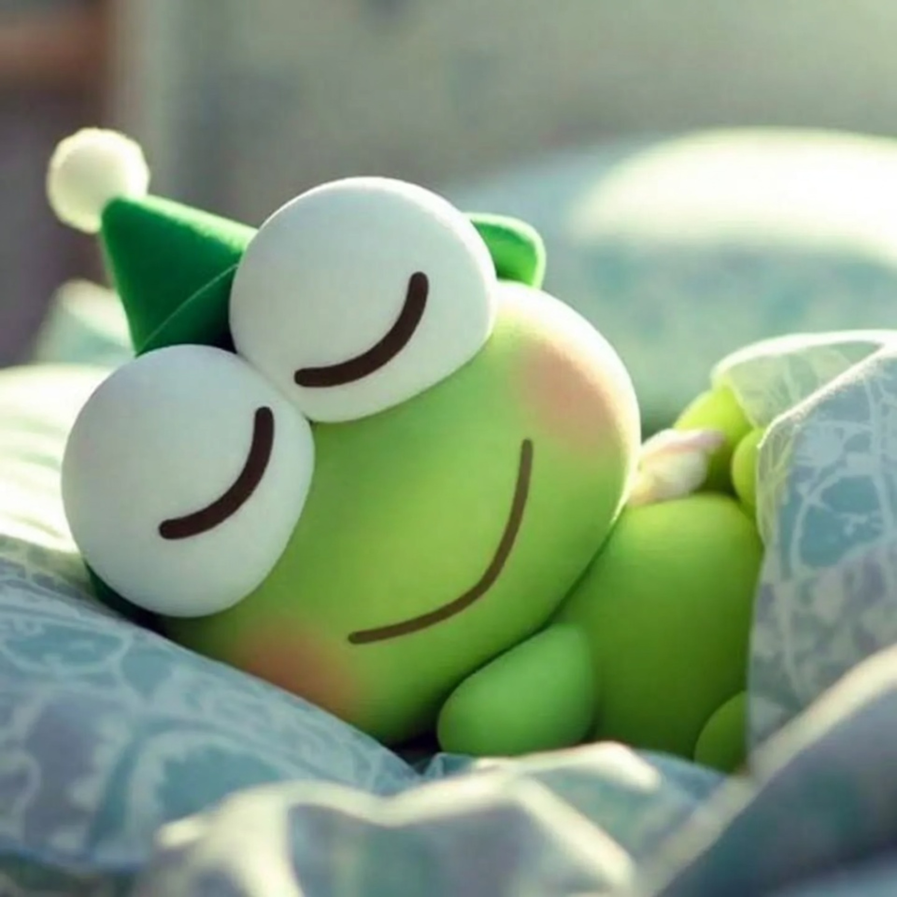HELLO KITTY Bedtime Story 🐸 Keroppi and the Blow-in-the-Dark Lily Pad