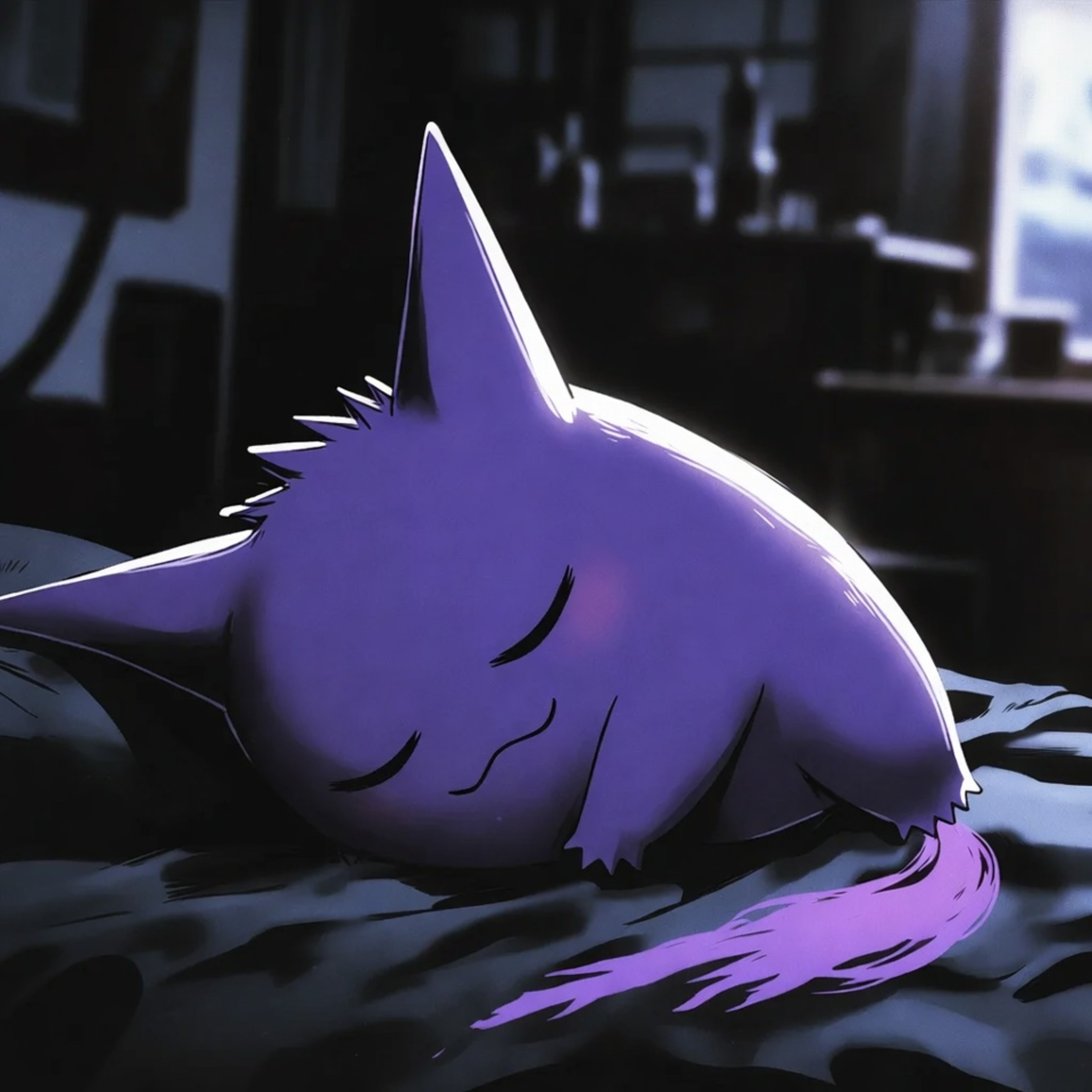 POKEMON Bedtime Story 🌑 Gengar and the Moonbeam Shadow