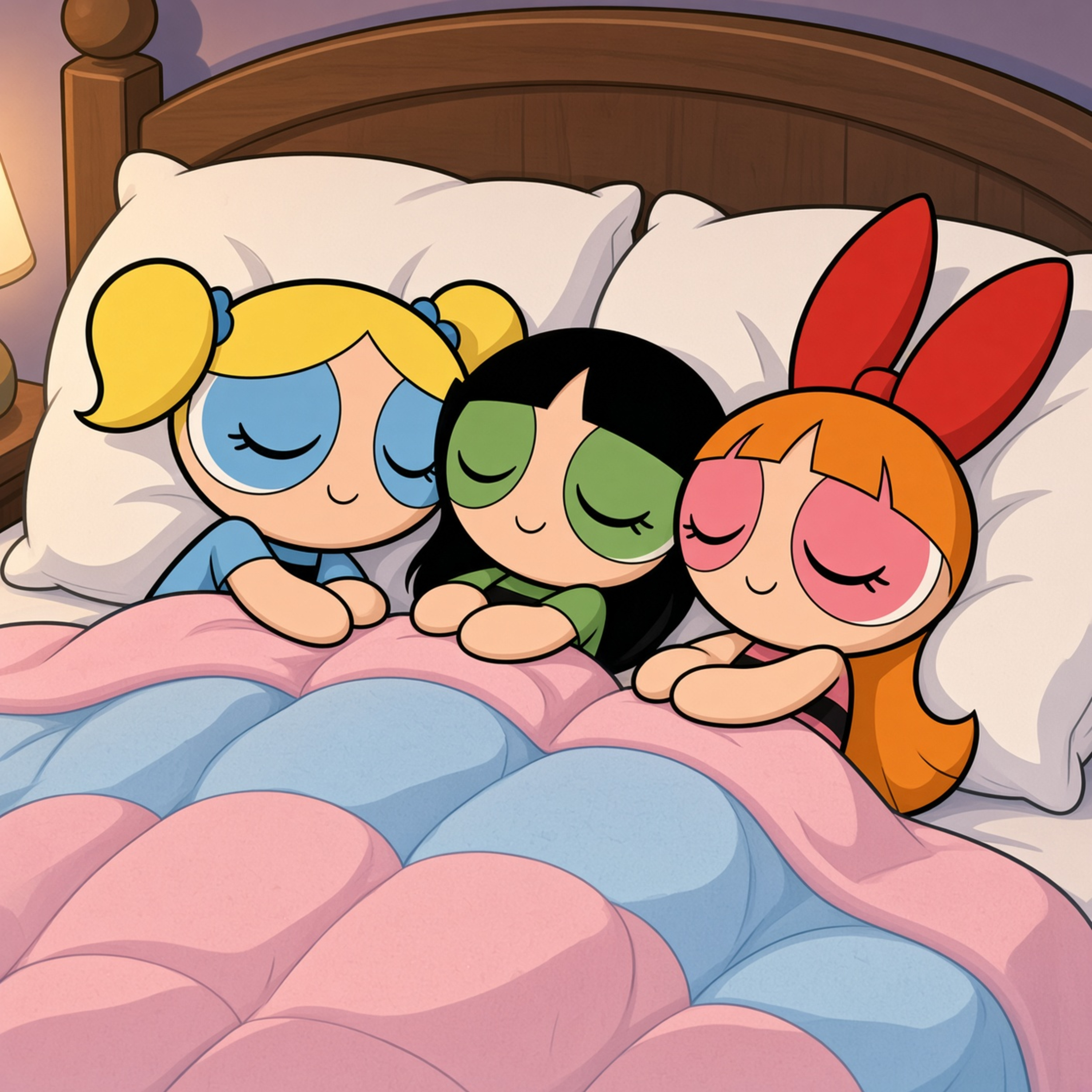THE POWERPUFF GIRLS Bedtime Story ๐ธThe Powerpuffs and the Sugar and Spice Naptime