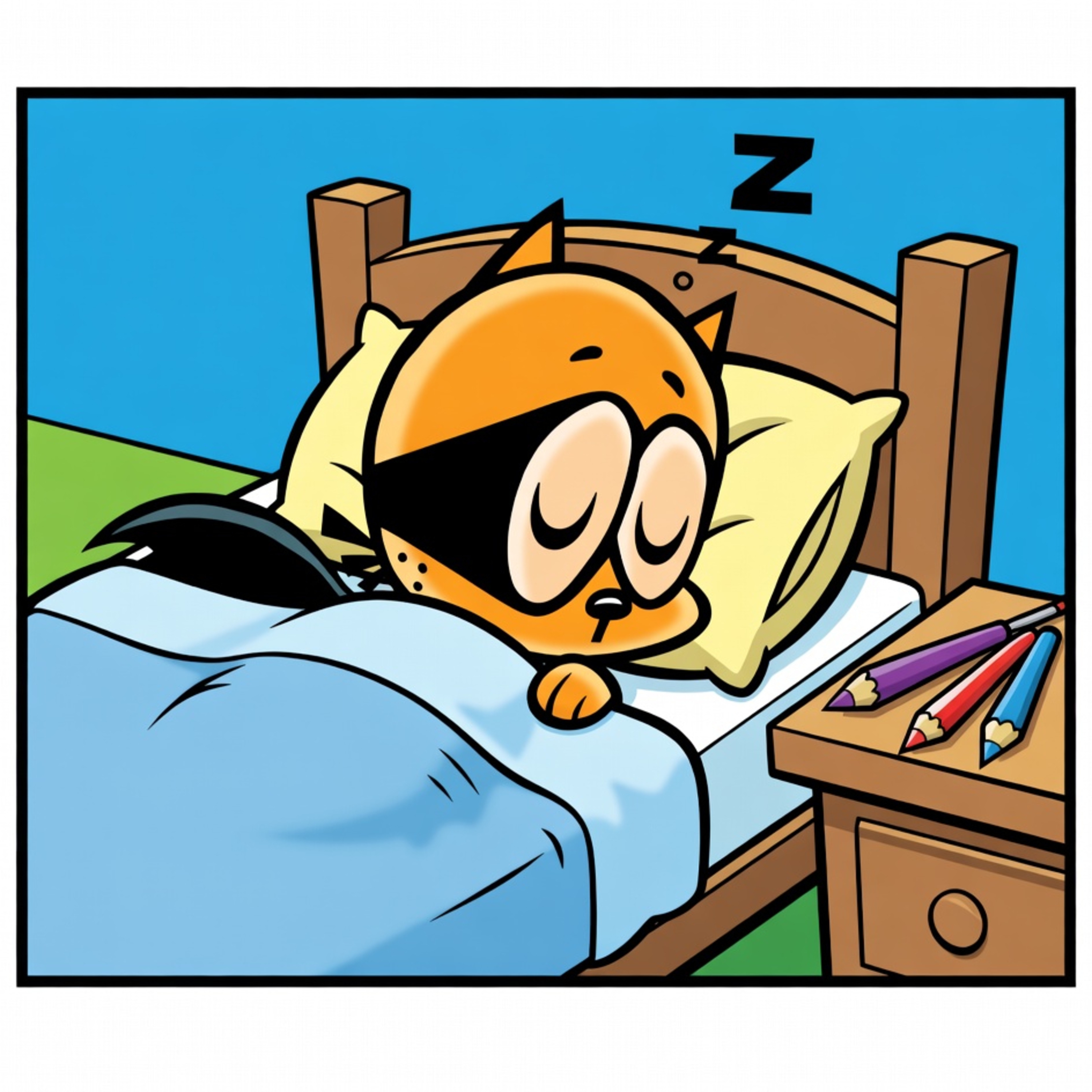 CAT KID Bedtime Story 🦸 Cat Kid and the Quiet Superhero Night Bedtime Story