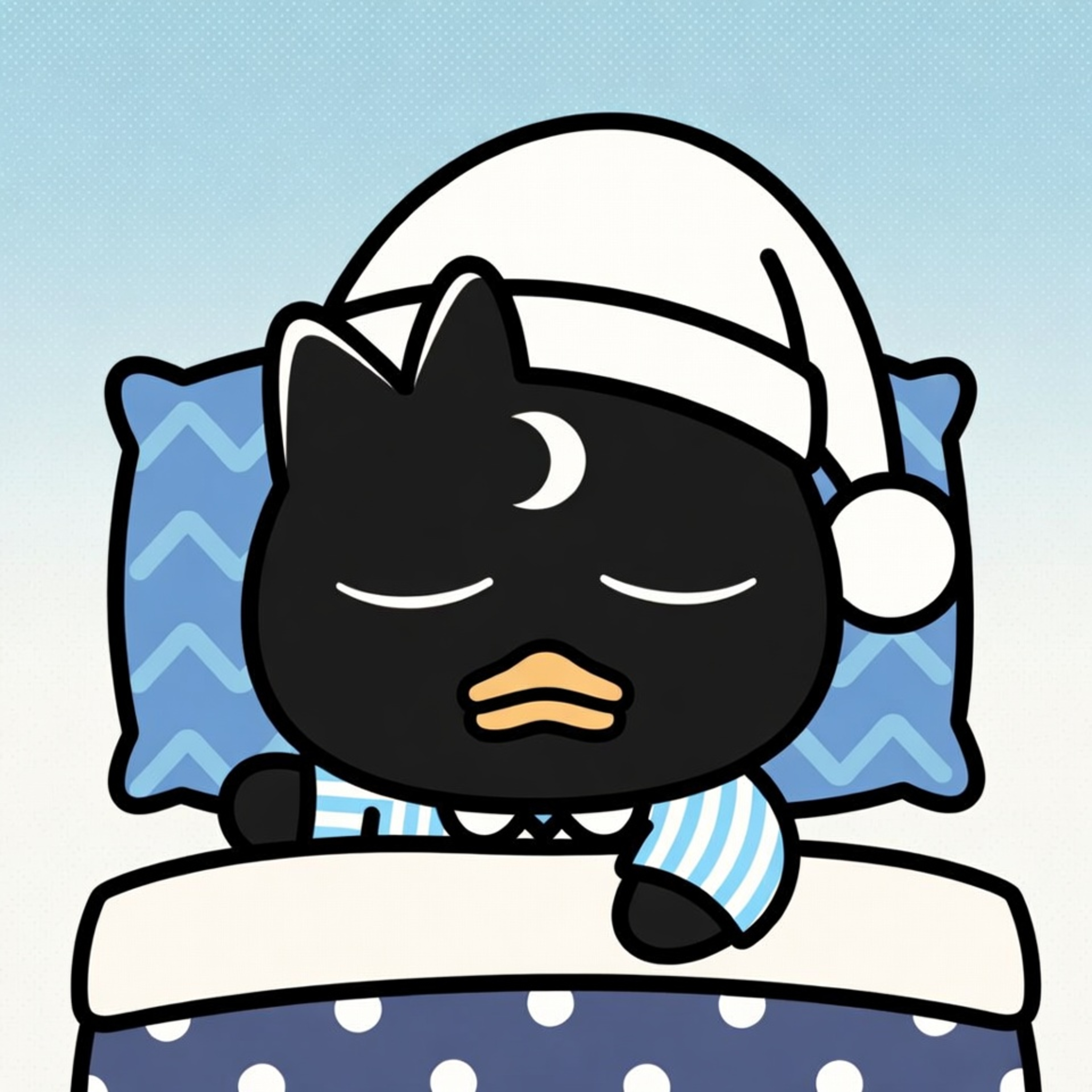 HELLO KITTY Bedtime Story 🦇 Badtz-Maru and the Grumpy Moon's Smile