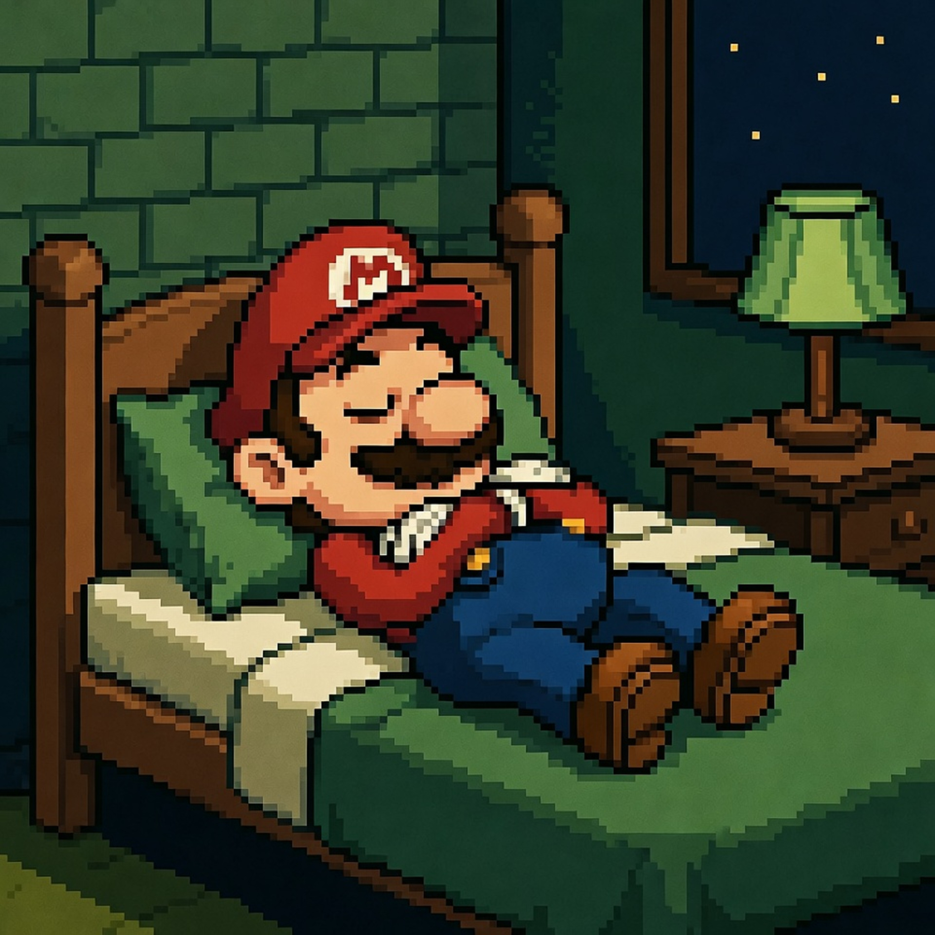SUPER MARIO Bedtime Story 🍄 Mario and the Last Star of the Night