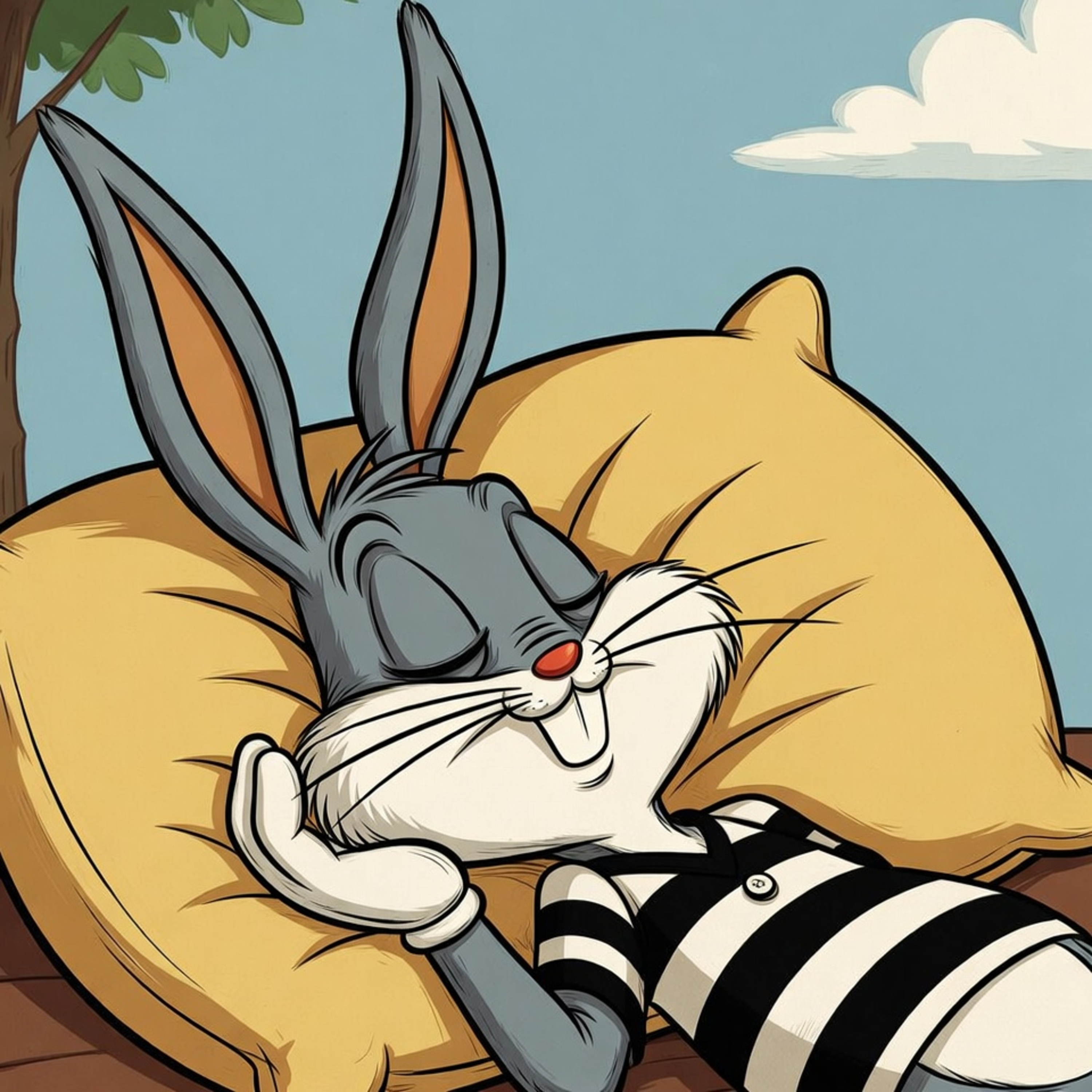 BUGS BUNNY Bedtime Story 🥕 Bugs Bunny and the Carrot Moon