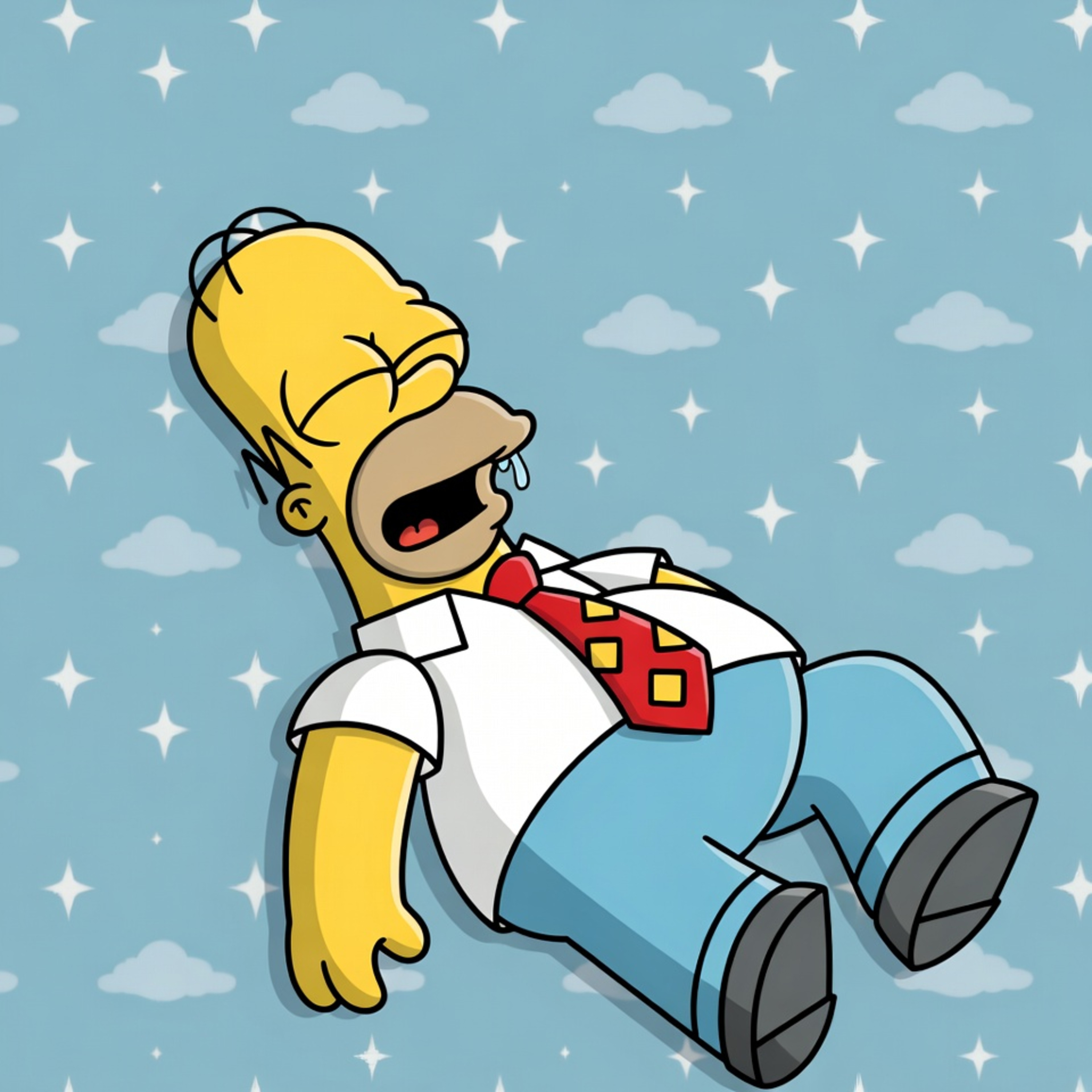 THE SIMPSONS Bedtime Story 🍩 Homer and the Perfect Donut Dream