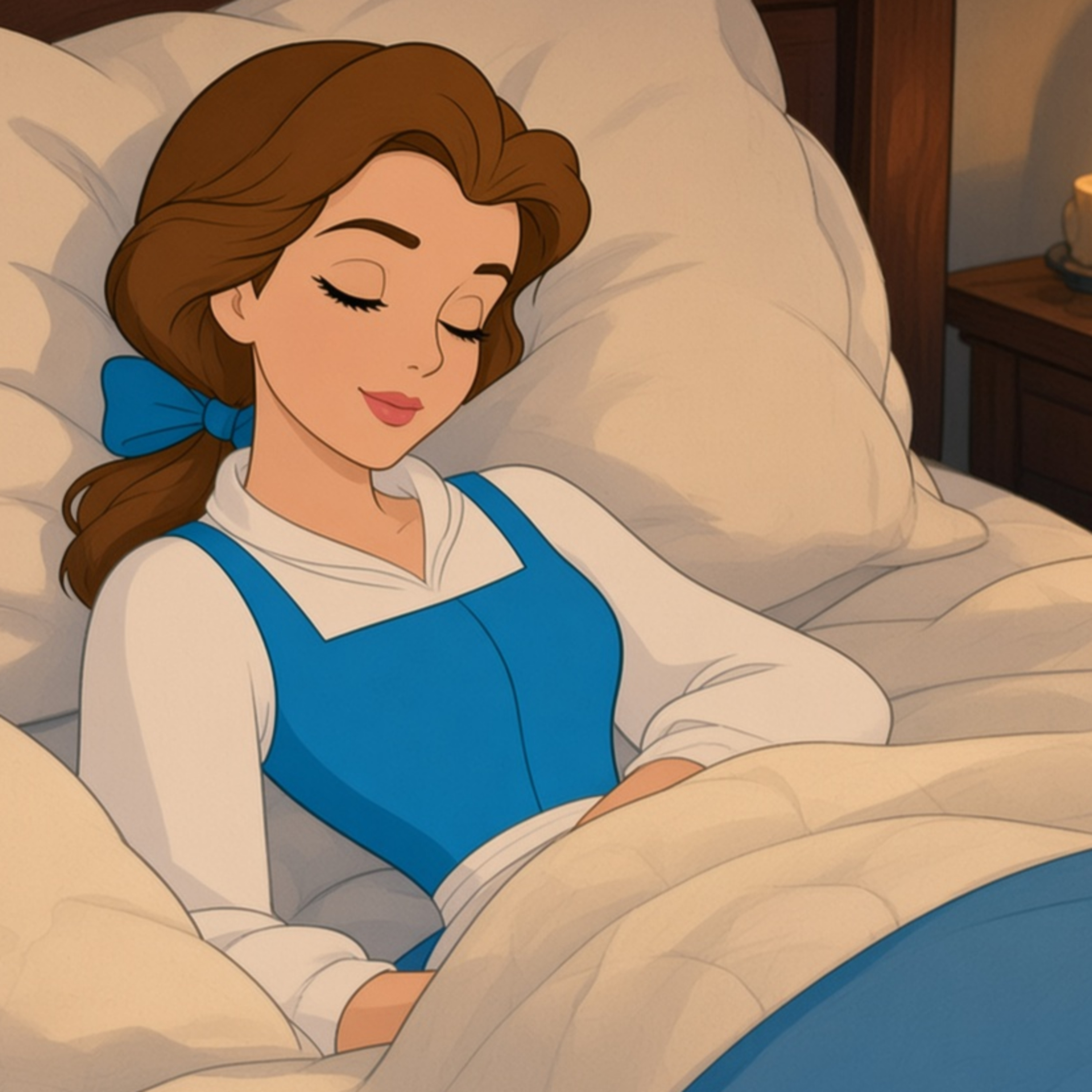 BEAUTY AND THE BEAST Bedtime Story ๐น Belle and the Library of Starlight