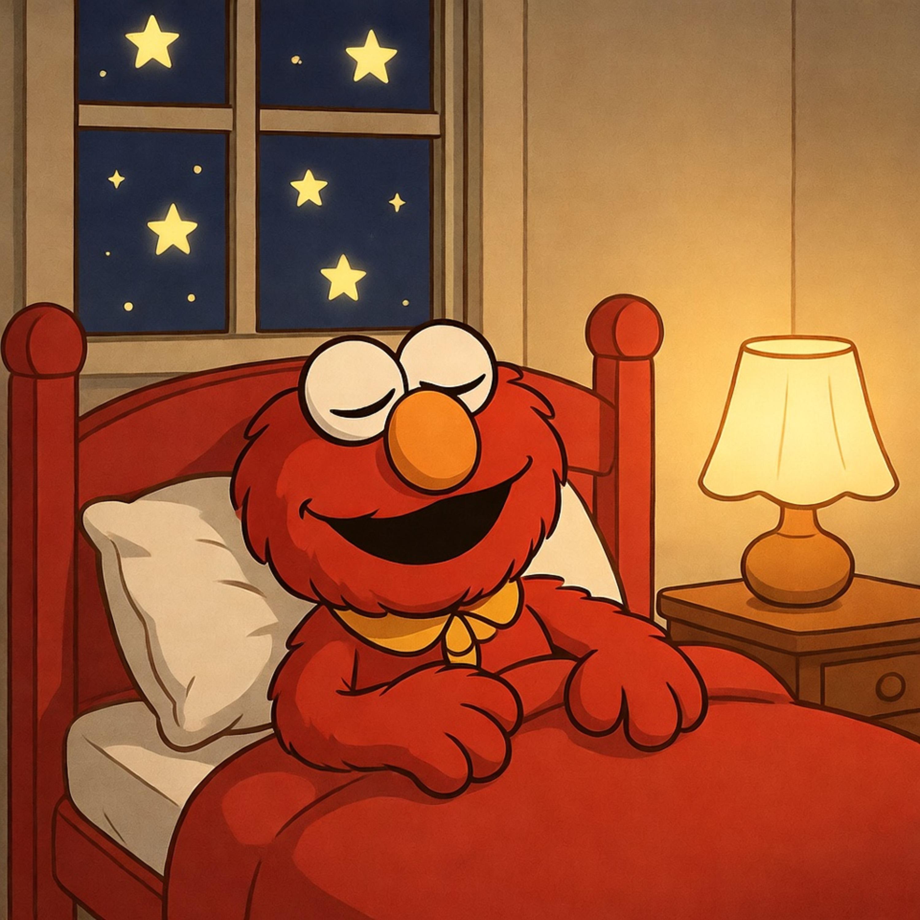 SESAME STREET Bedtime Story 🍪 Elmo's Sleepy Happy Day