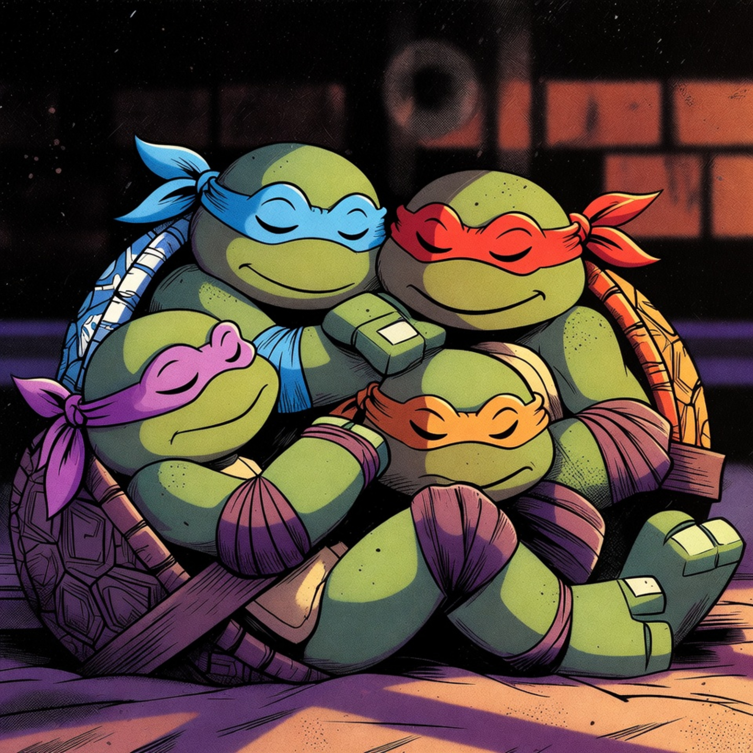 NINJA TURTLES Bedtime Story ๐ข The Ninja Turtles and the Quietest Hour
