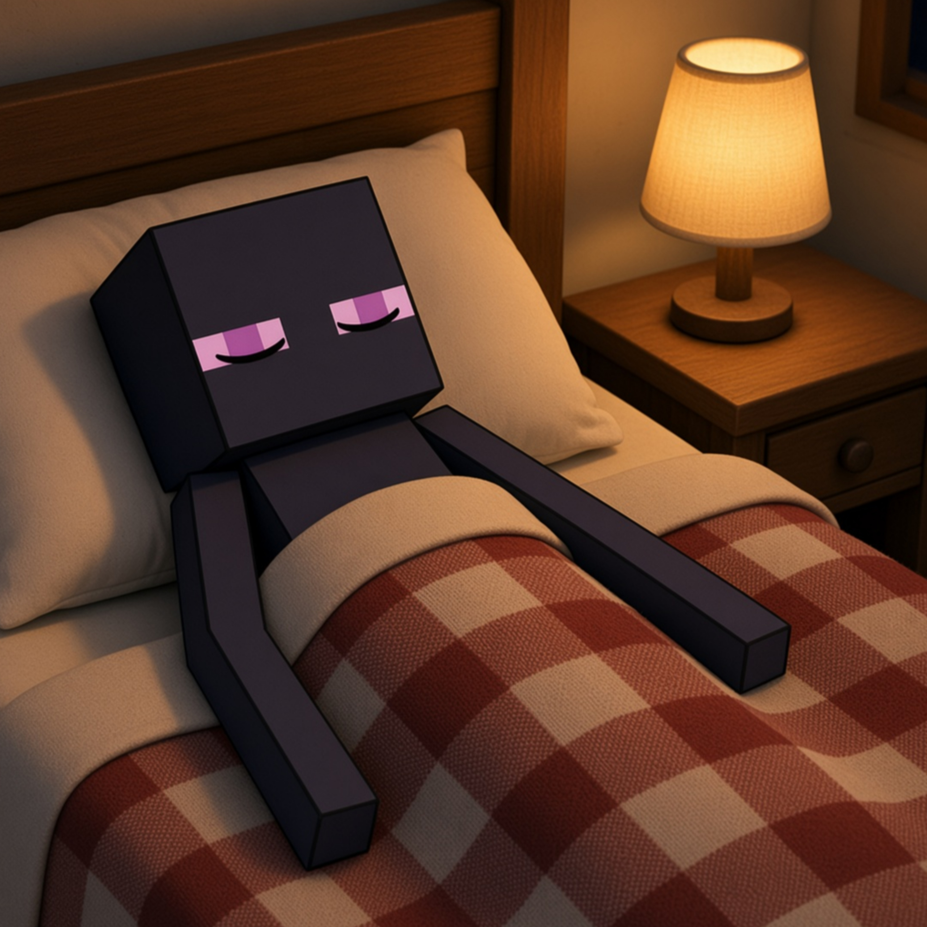MINECRAFT Bedtime Story ๐งฑ Enderman and the Starlit Void